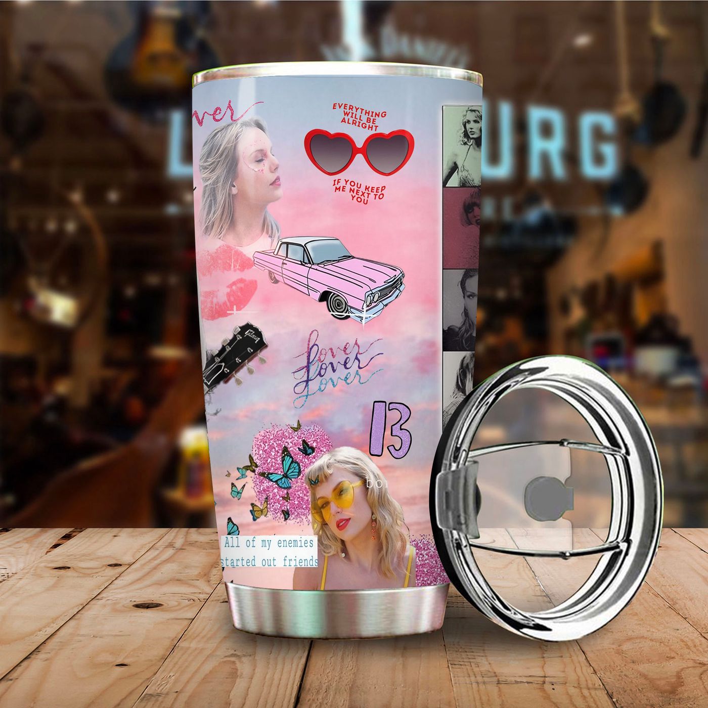 Custom Taylor Swift Tumbler Cup – Perfect Gift for Fans