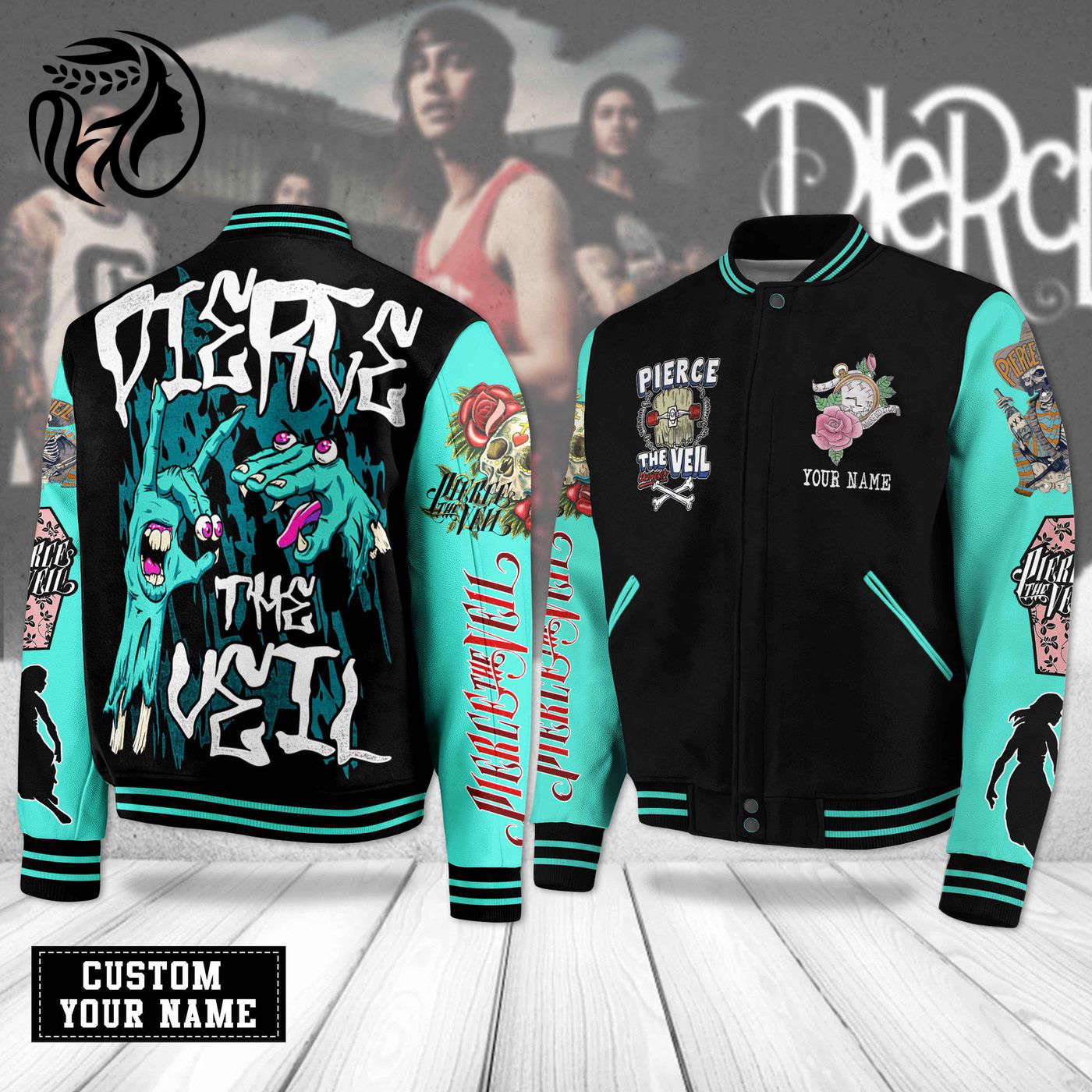 Pierce The Veil New Premium Baseball Jacket Gift For Fan
