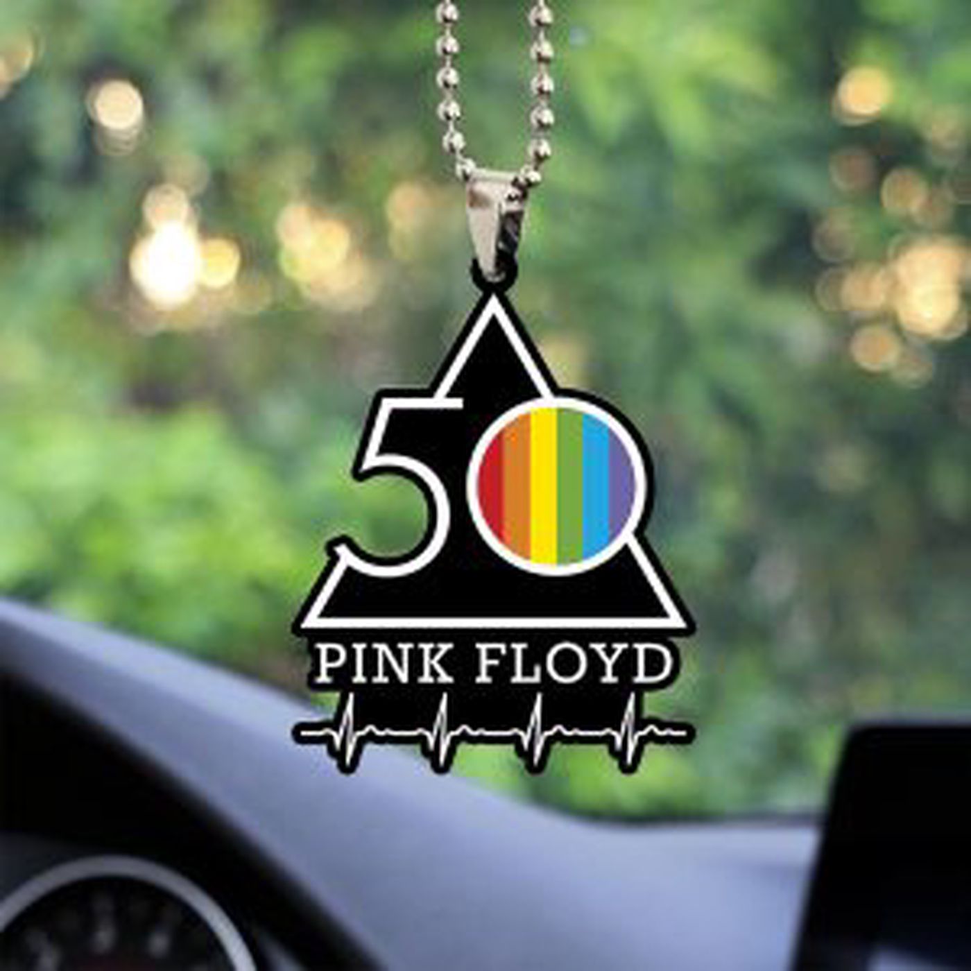 Pink Floyd Custom shape-sided Acrylic Car Ornament Gift Pink Floyd Custom shape-sided Acrylic Car Ornament Gift