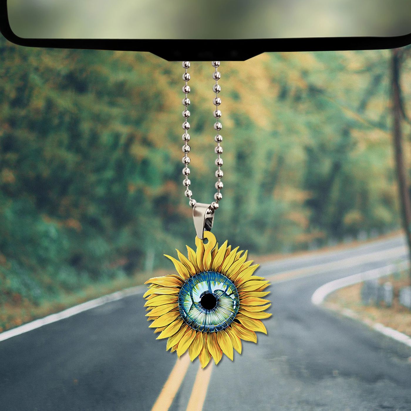 Pink Floyd Custom Shape 2-sided Acrylic Car Ornament