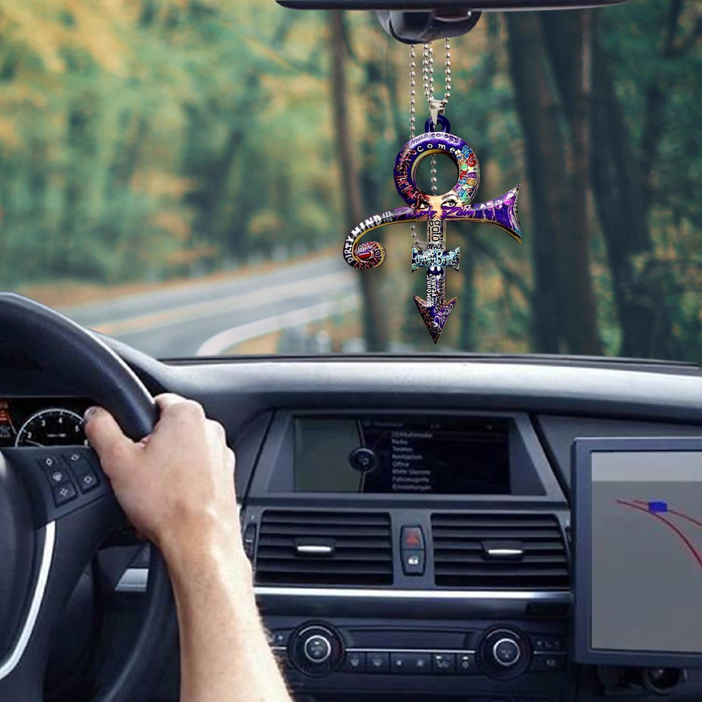 Prince 1-Sided Car Ornament Gift