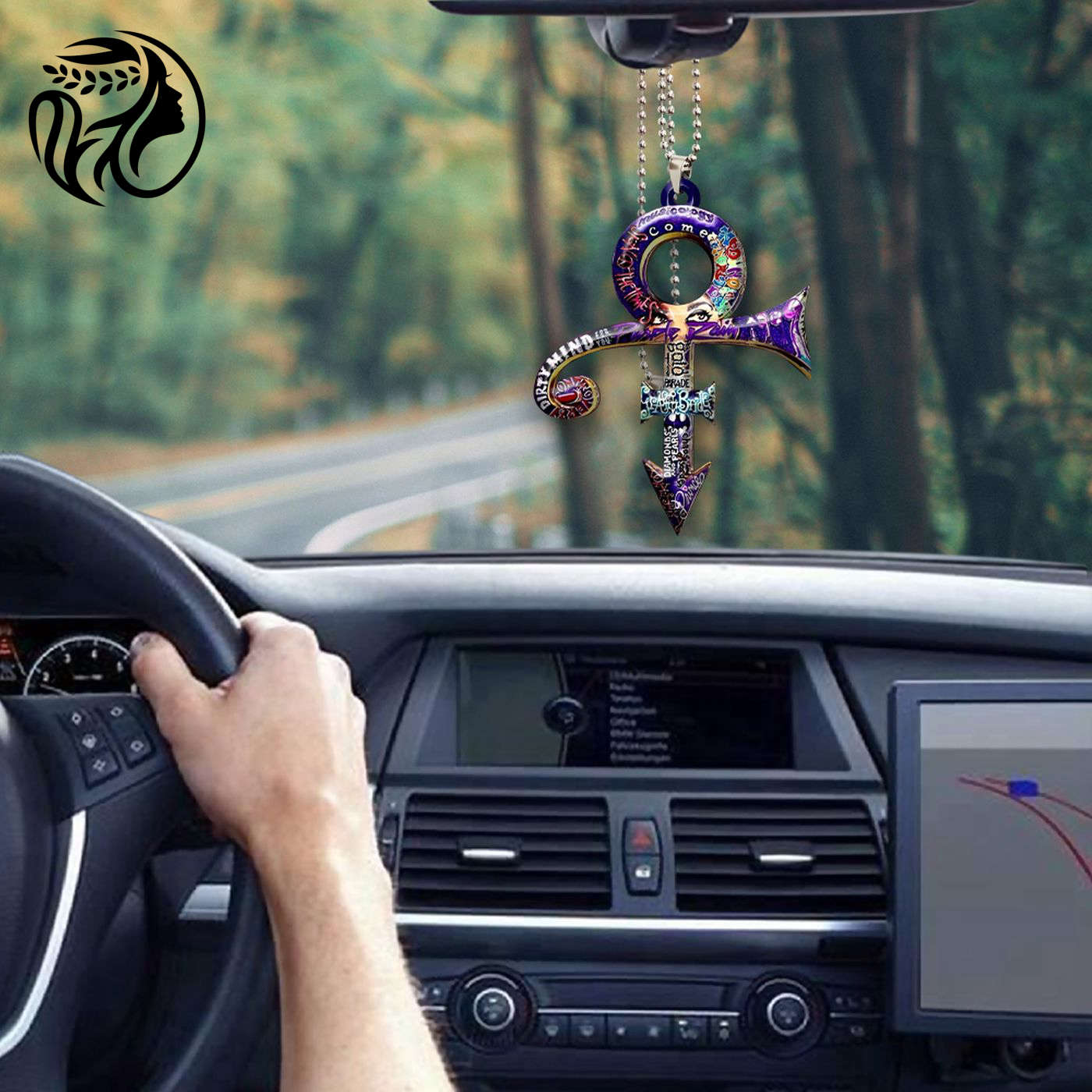 Prince 1-Sided Car Ornament Gift