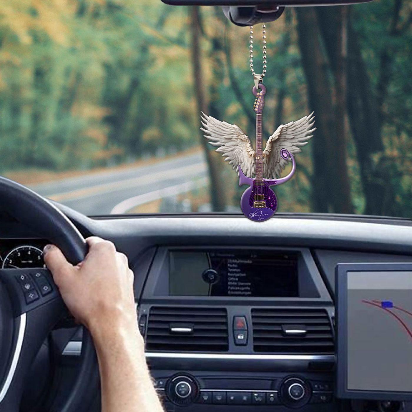 Prince Custom Shape-sided Acrylic Car Ornament Prince Custom Shape-sided Acrylic Car Ornament
