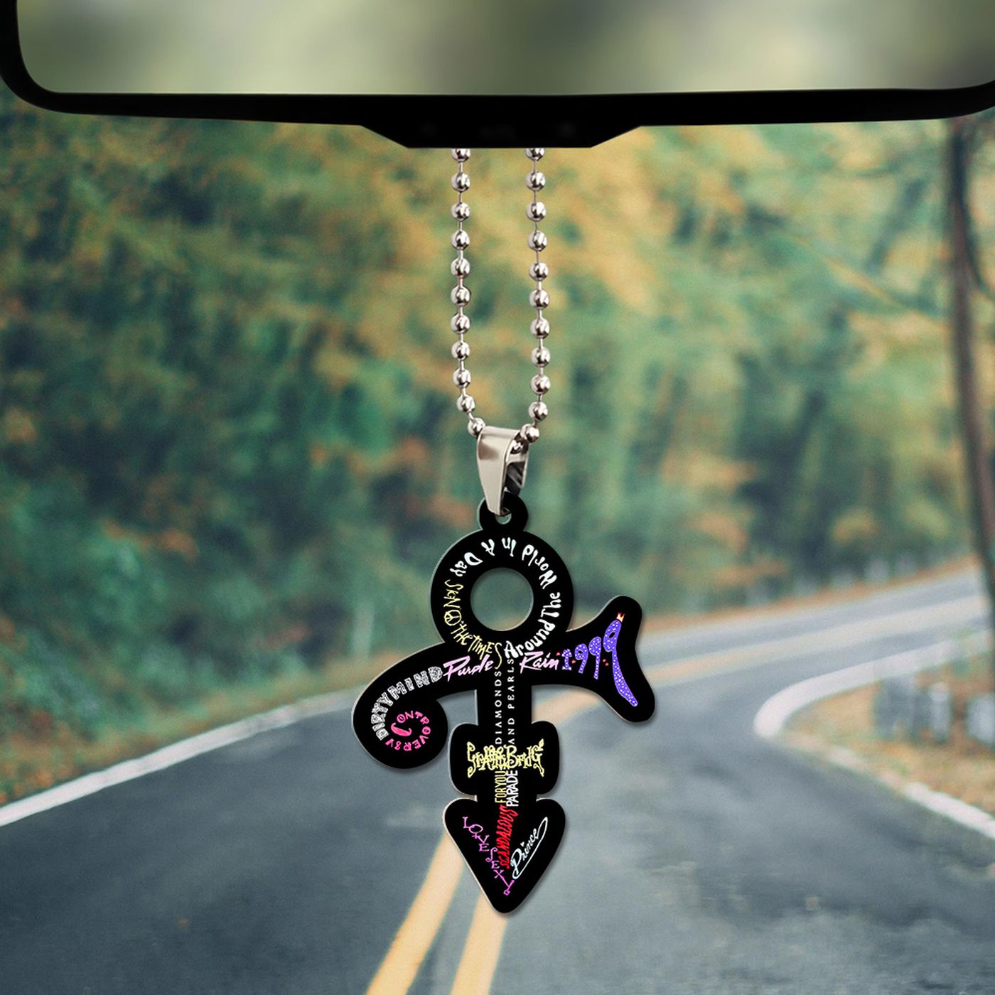 Prince Custom Shape 2-sided Acrylic Car Ornament