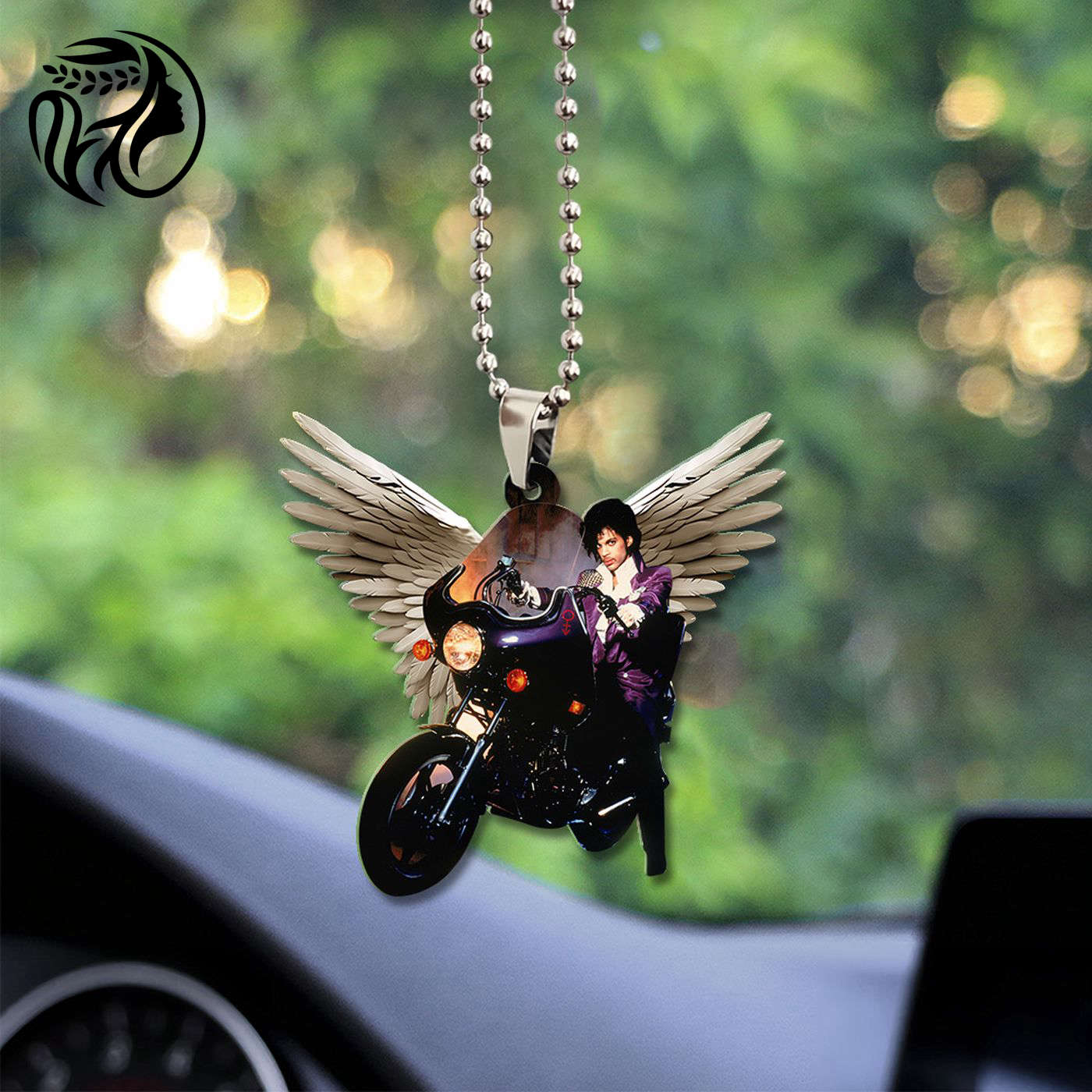 Prince Custom Shape 2-sided Acrylic Car Ornament Gift