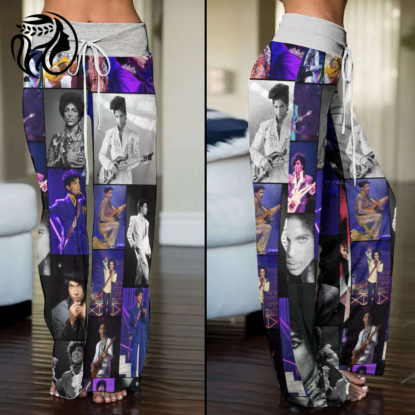 Prince High-Waisted Straight-Leg Trousers  – Gift for Women