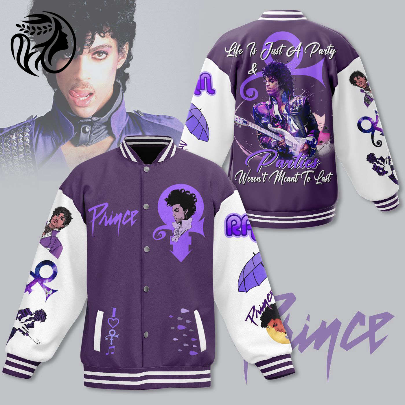 Prince New Premium Baseball Jacket Gift For Fan