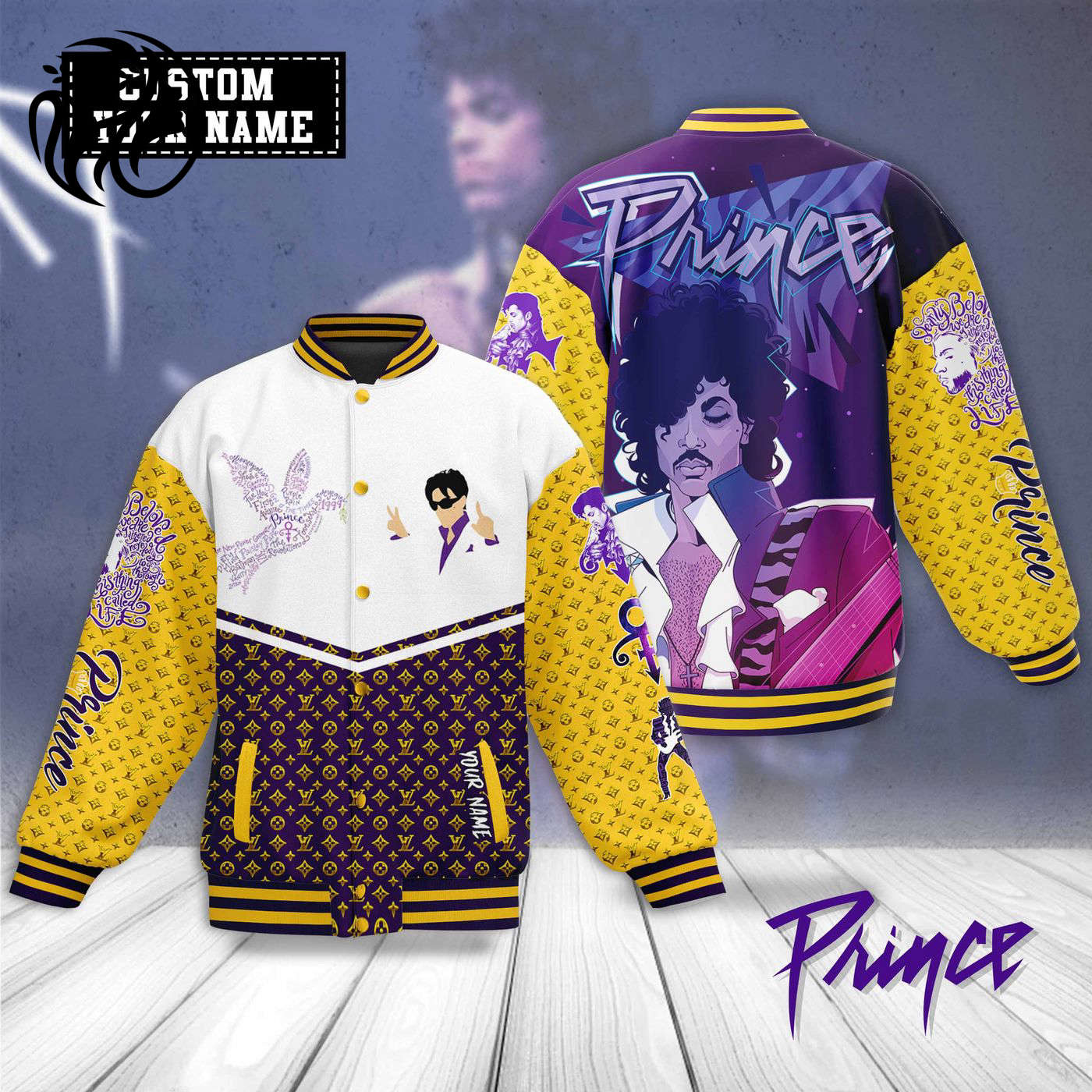 Prince New Premium Baseball Jacket Gift For Fan