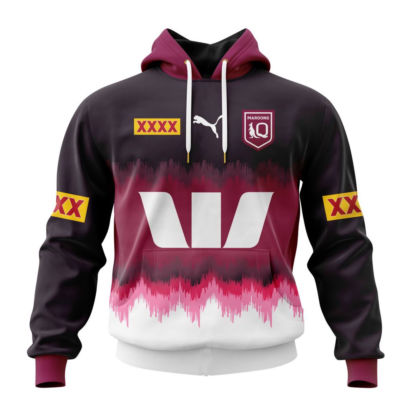 QLD Maroons State Of Origin Personalized 2024 Training Design Kits 3d Printed Hoodie 3d Printed Hoodie