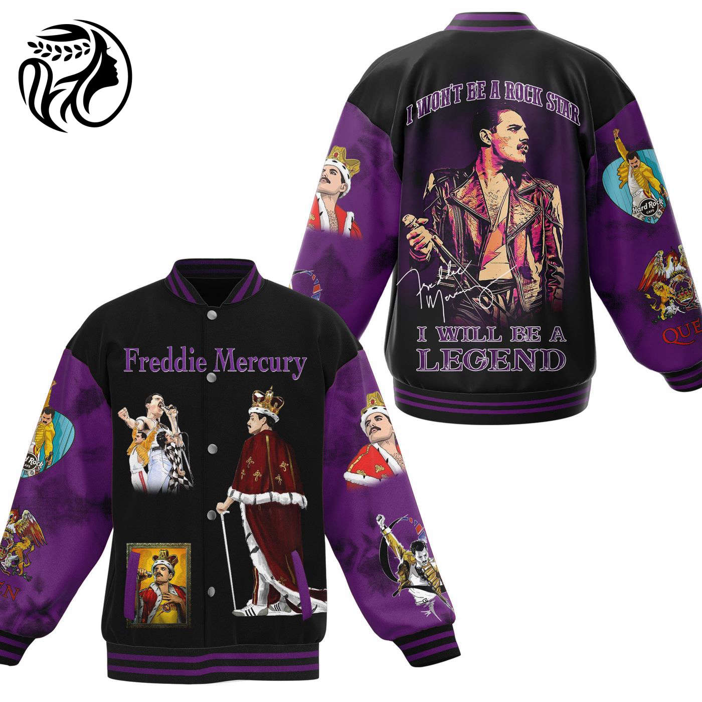 Queen Freddie Mercury New Premium Baseball Jacket Gift For Fan