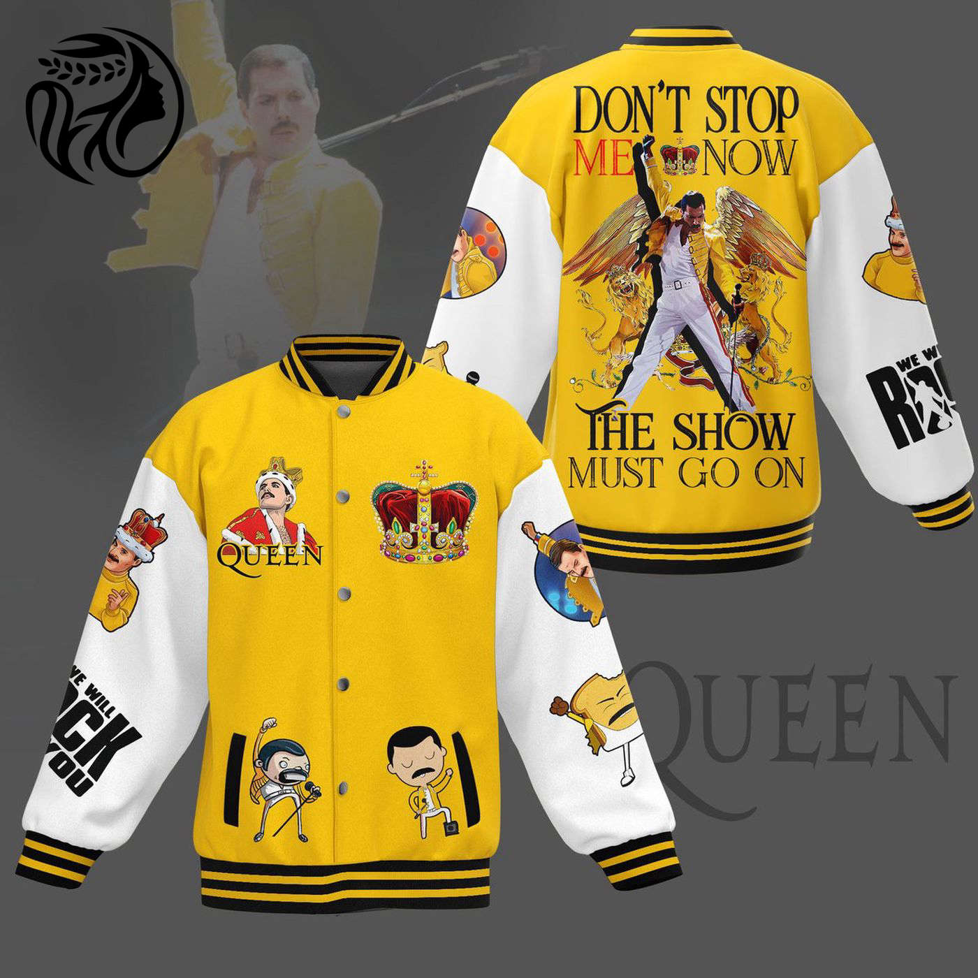 Queen Freddie Mercury New Premium Baseball Jacket Gift For Fan