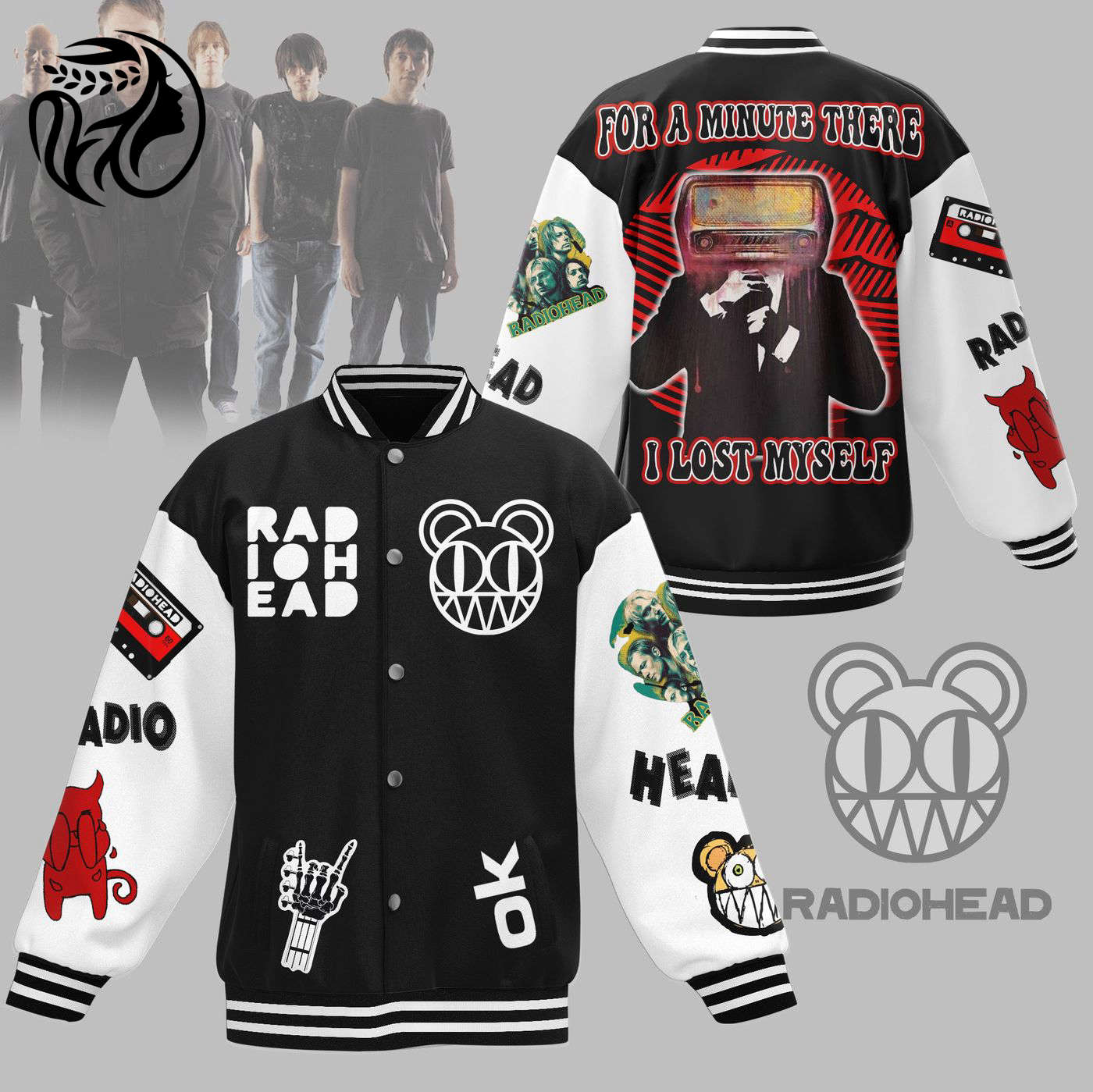 Radiohead New Premium Baseball Jacket Gift For Fan