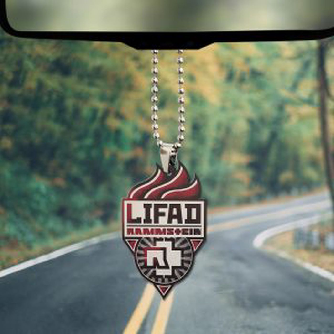 Rammstein Custom Shape-sided Acrylic Car Ornament Gift Rammstein Custom Shape-sided Acrylic Car Ornament Gift