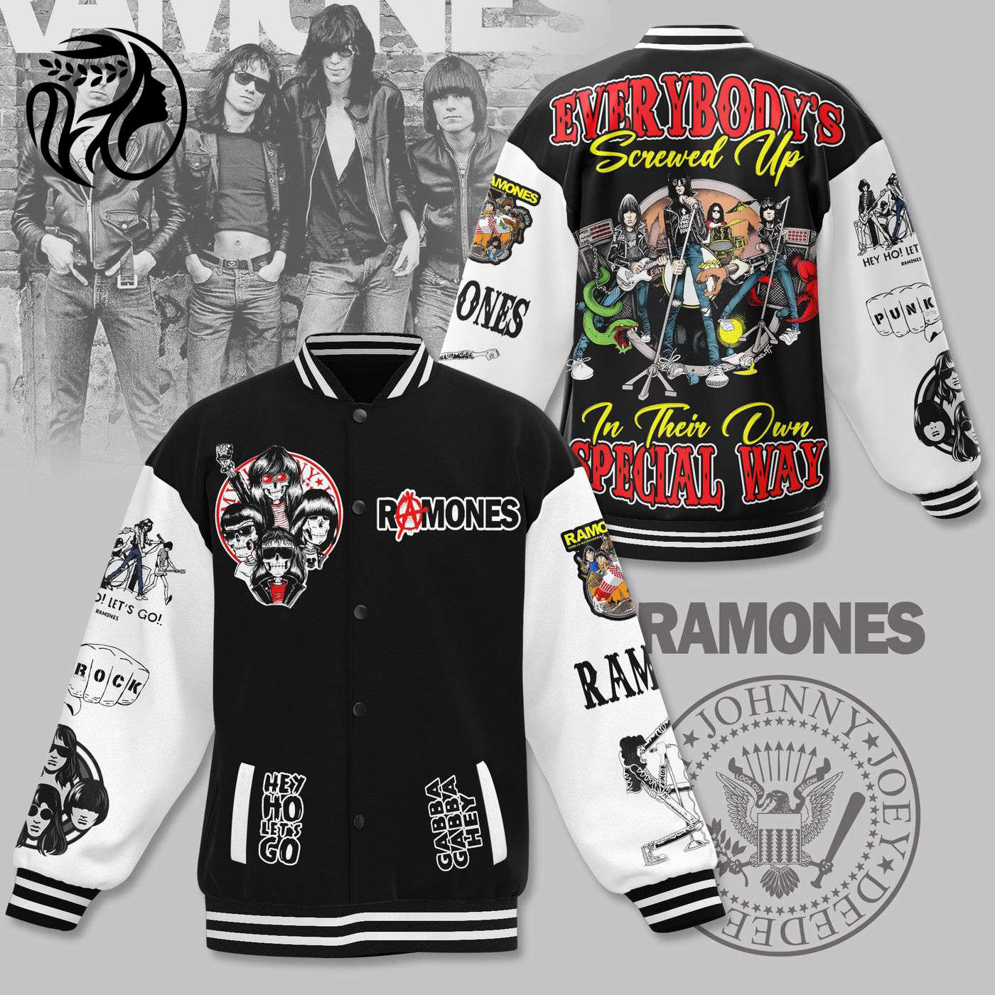 Ramones New Premium Baseball Jacket Gift For Fan