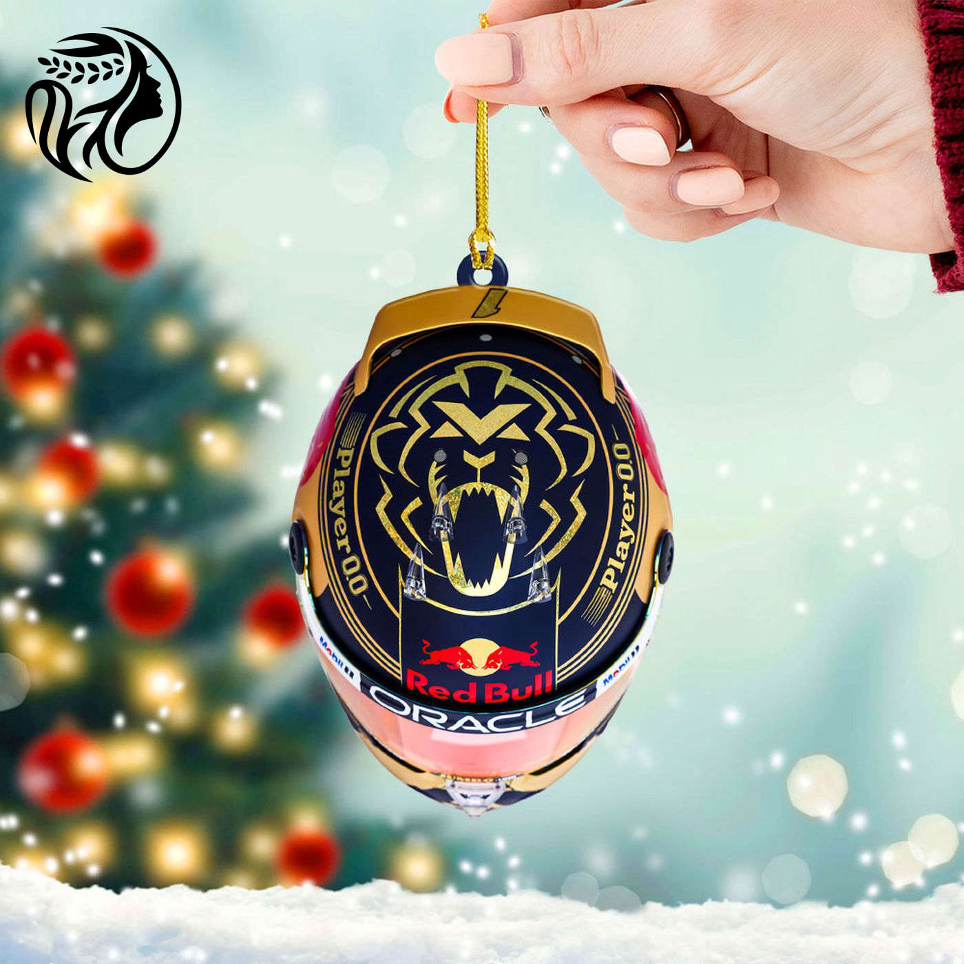 Red Bull Racing F1 2023 Champion Clear 1-Sided Acrylic Ornament  – Gift for Christmas Day