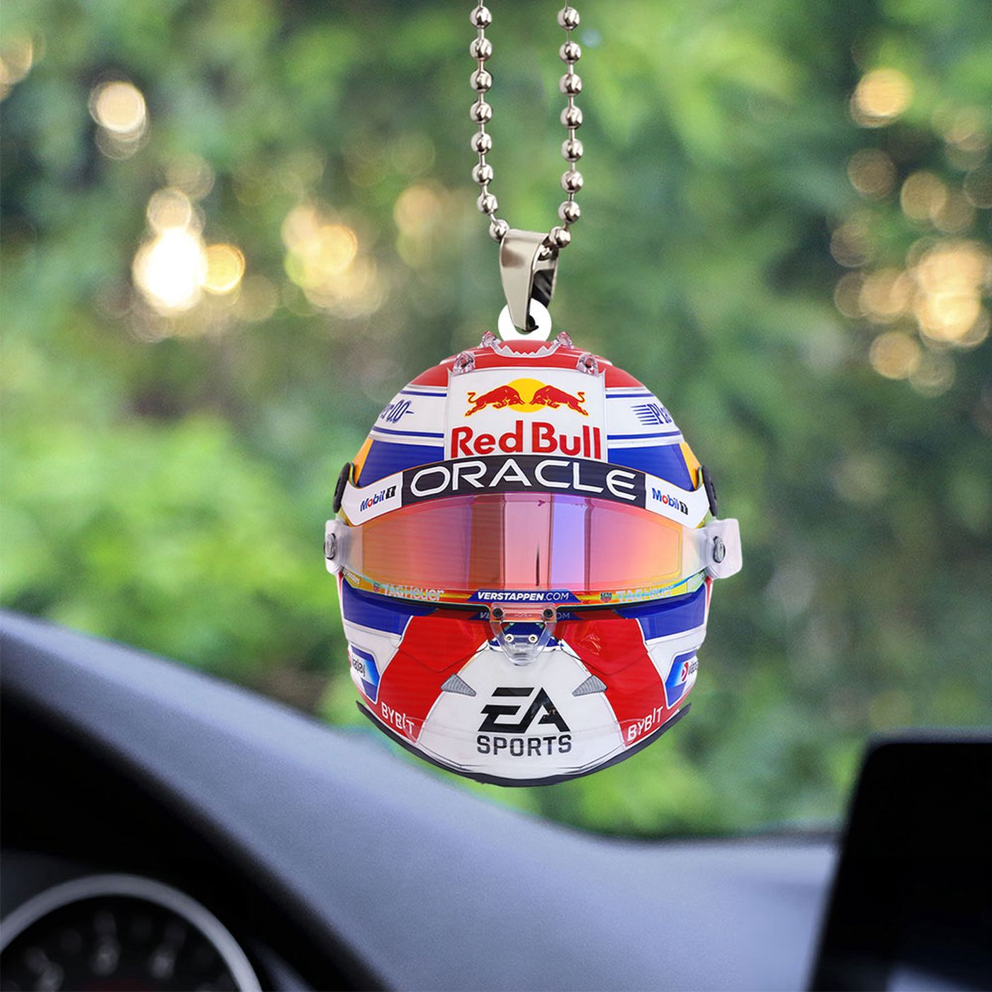 Red Bull Racing F1 Custom Shape 2-sided Acrylic Car Ornament Gift
