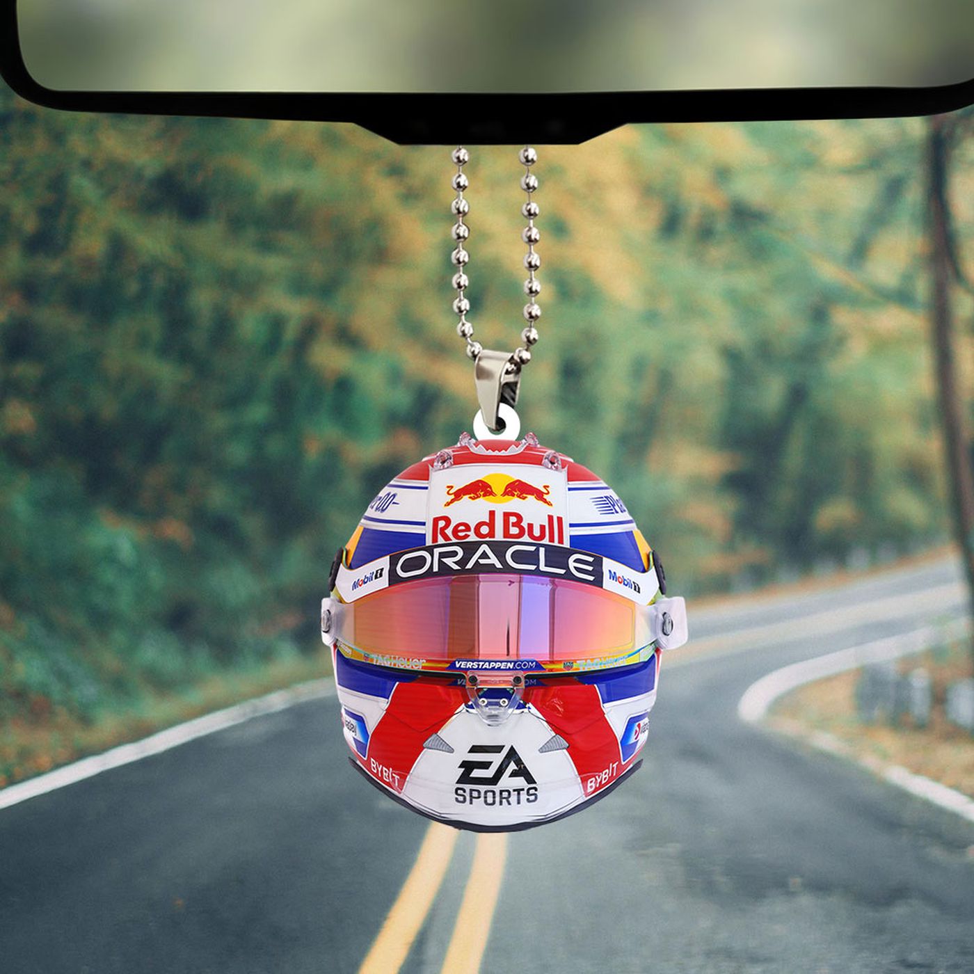 Red Bull Racing F1 Custom Shape 2-sided Acrylic Car Ornament Gift Red Bull Racing F1 Custom Shape 2-sided Acrylic Car Ornament Gift