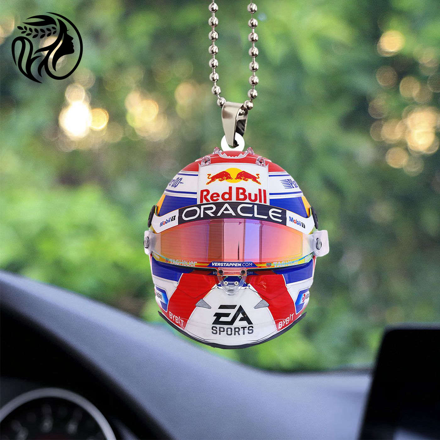 Red Bull Racing F1 Custom Shape 2-sided Acrylic Car Ornament Gift