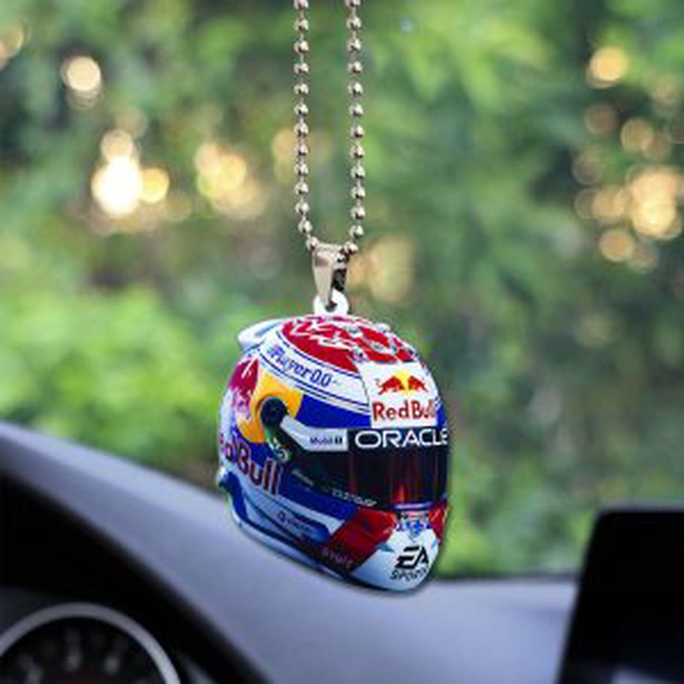 Red Bull Racing  Custom Shape-sided Acrylic Car Ornament