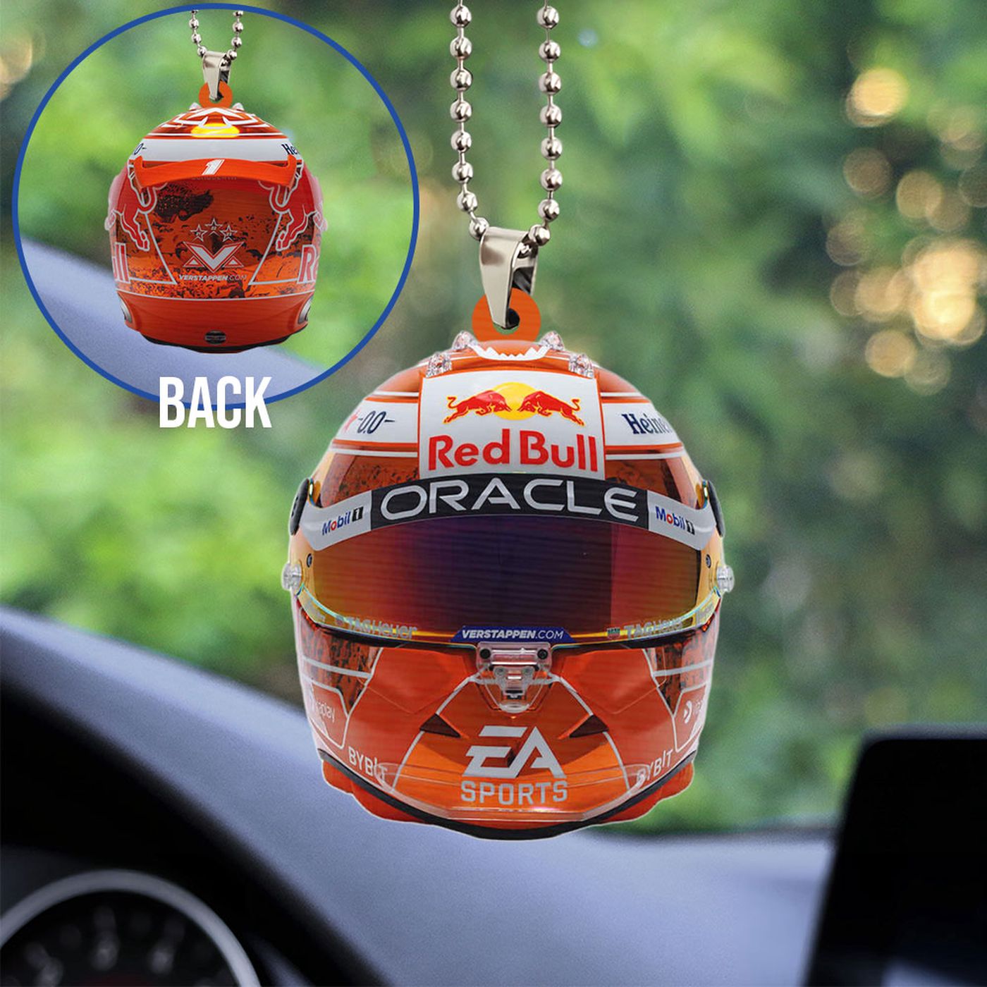 Red Bull Racing F1 Custom Shape 2-sided Acrylic Car Ornament