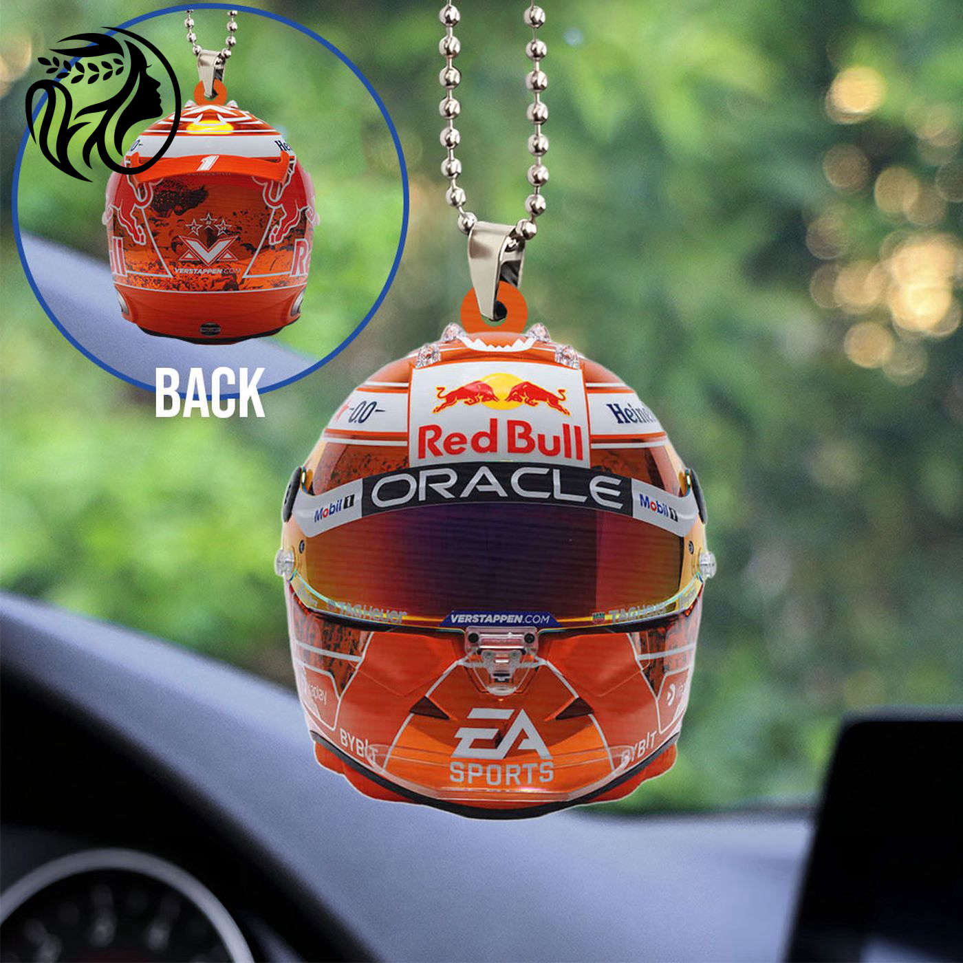 Red Bull Racing F1 Custom Shape 2-sided Acrylic Car Ornament