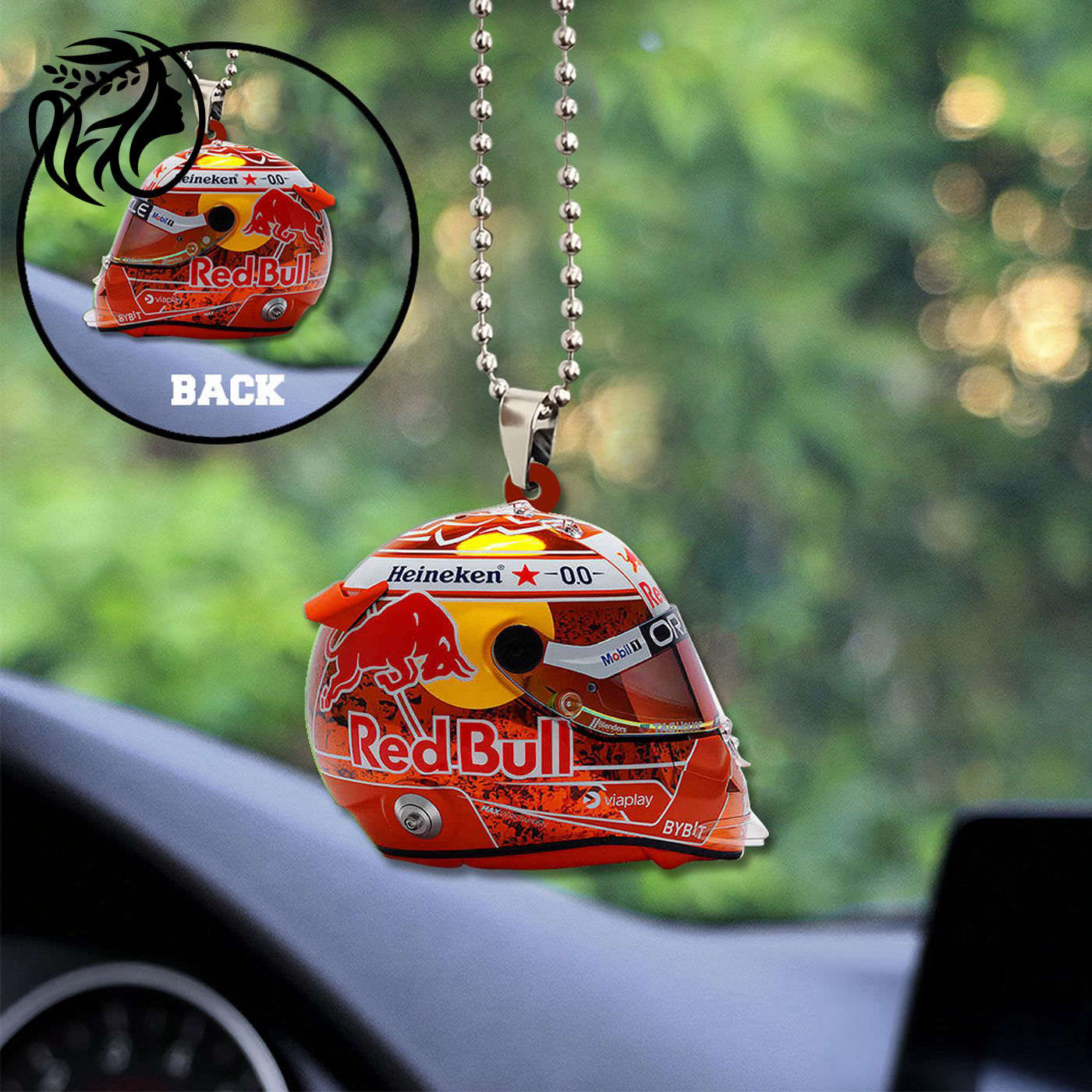 Red Bull Racing F1 Custom Shape 2-sided Acrylic Car Ornament