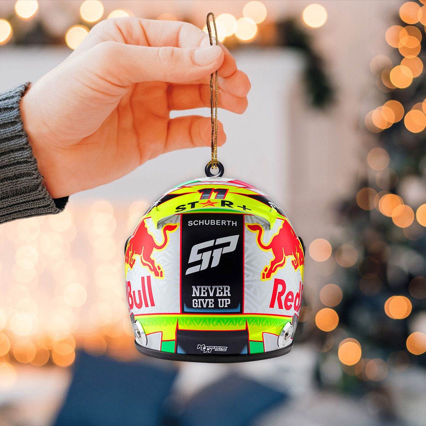 Red Bull Racing F1 Custom Shape 2-sided Acrylic Ornament  – Gift for Christmas Day