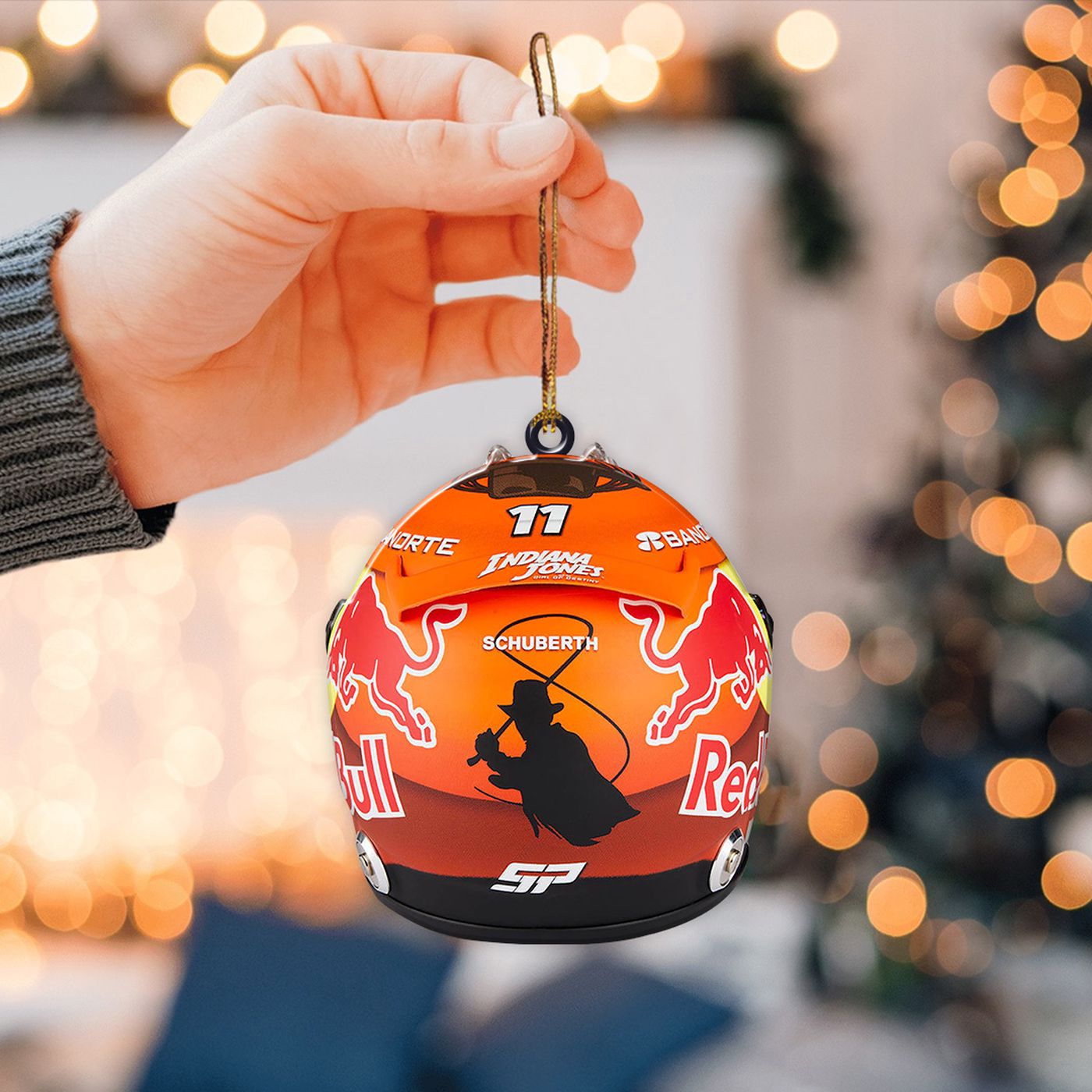 Red Bull Racing F1 Custom Shape 2-sided Acrylic Ornament  – Gift for Christmas Day