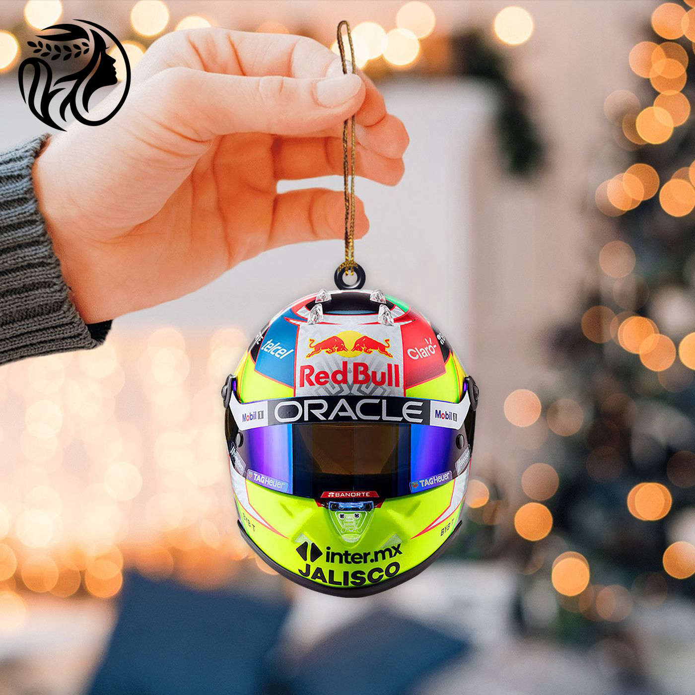Red Bull Racing F1 Custom Shape 2-sided Acrylic Ornament  – Gift for Christmas Day