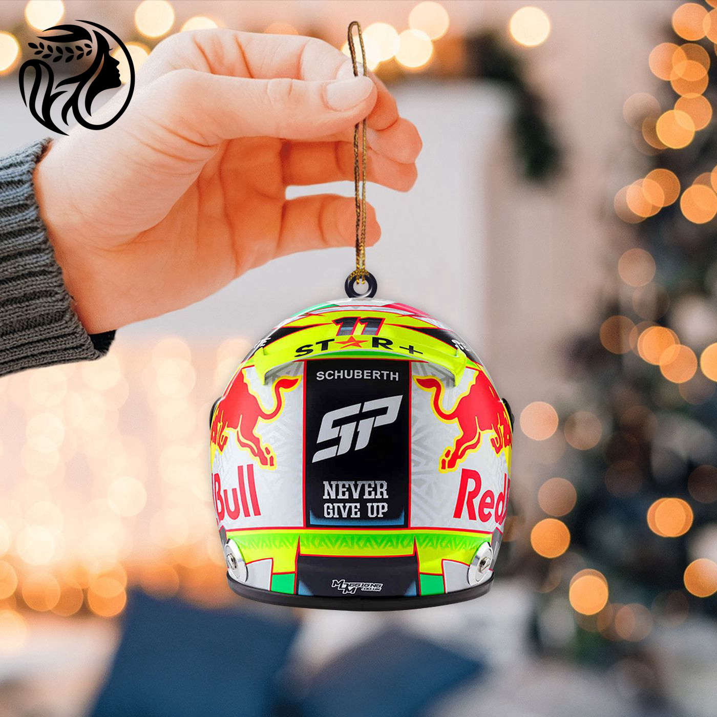 Red Bull Racing F1 Custom Shape 2-sided Acrylic Ornament  – Gift for Christmas Day