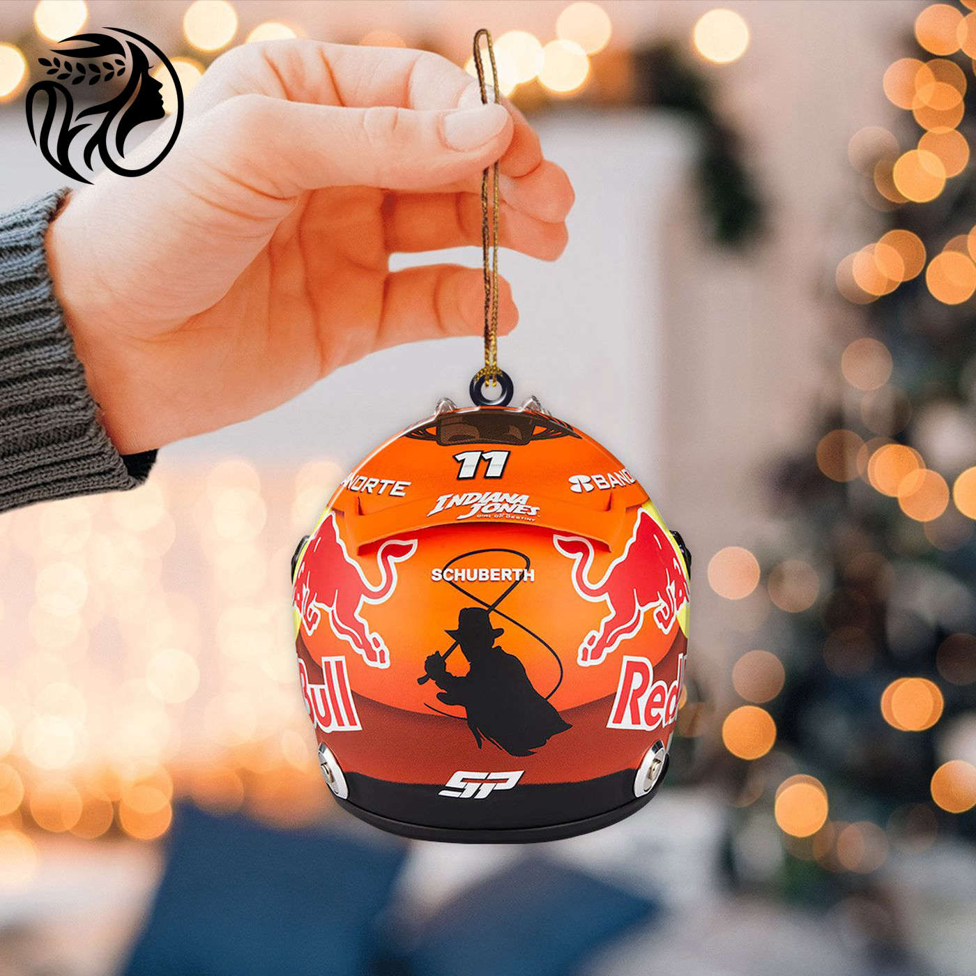 Red Bull Racing F1 Custom Shape 2-sided Acrylic Ornament  – Gift for Christmas Day