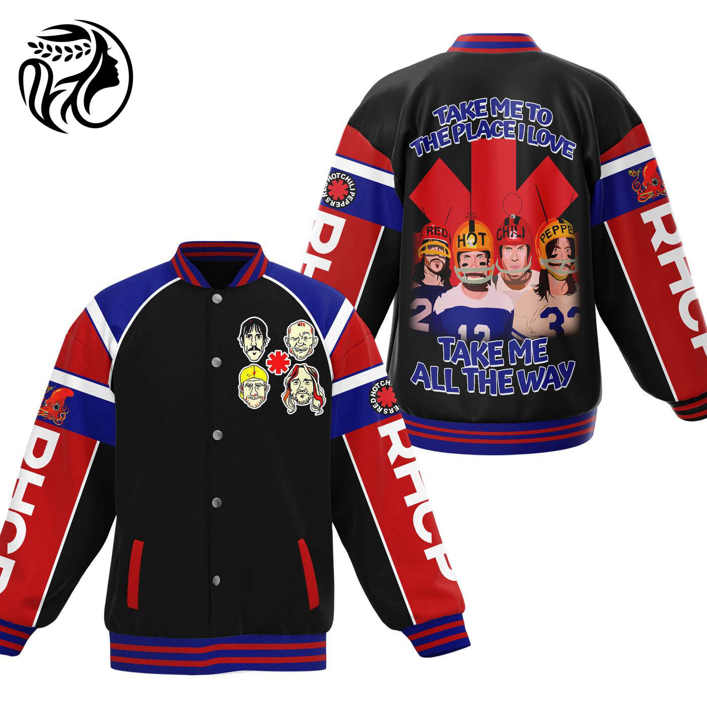 Red Hot Chili Peppers New Premium Baseball Jacket Gift For Fan