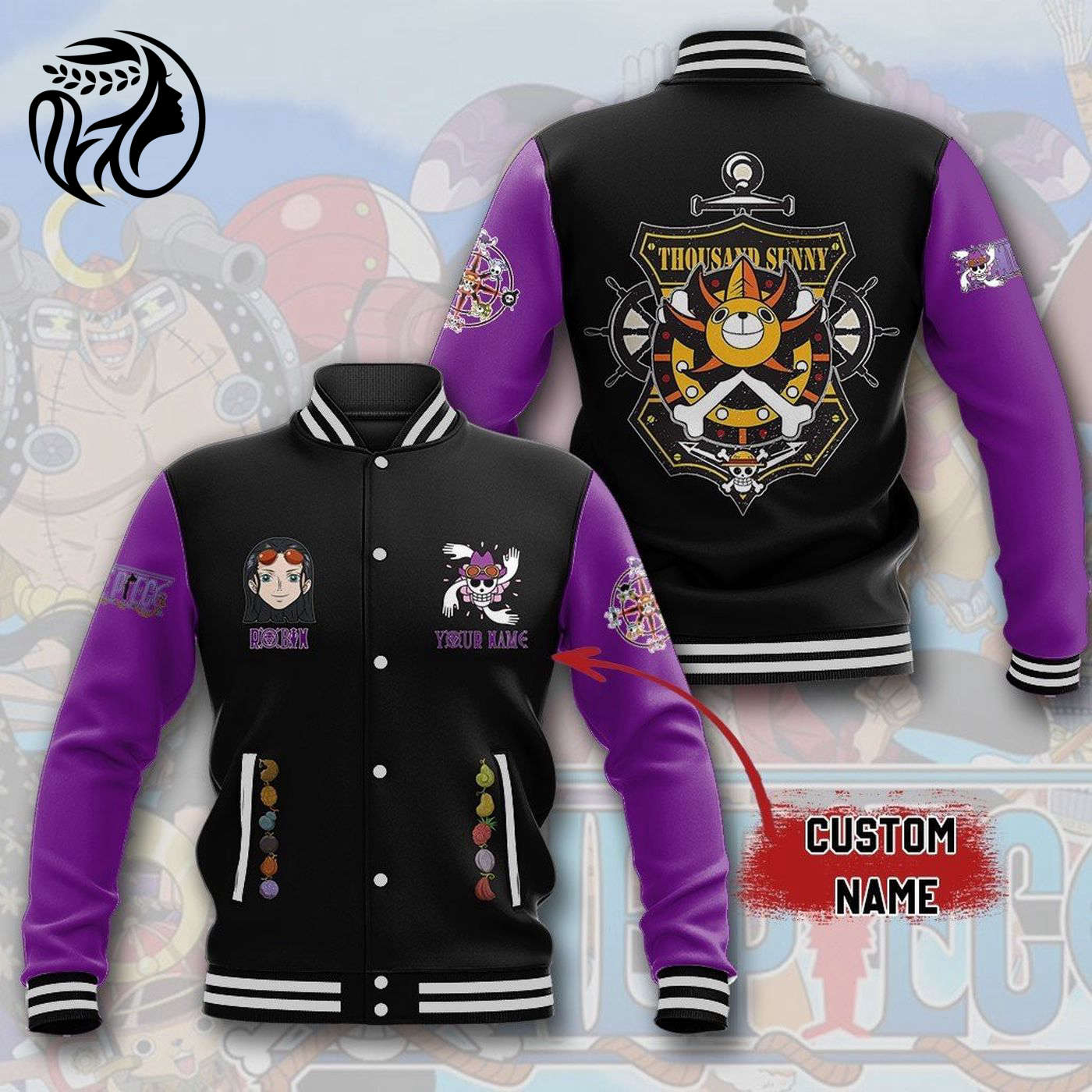Robin One Piece New Premium Baseball Jacket Gift For Fan