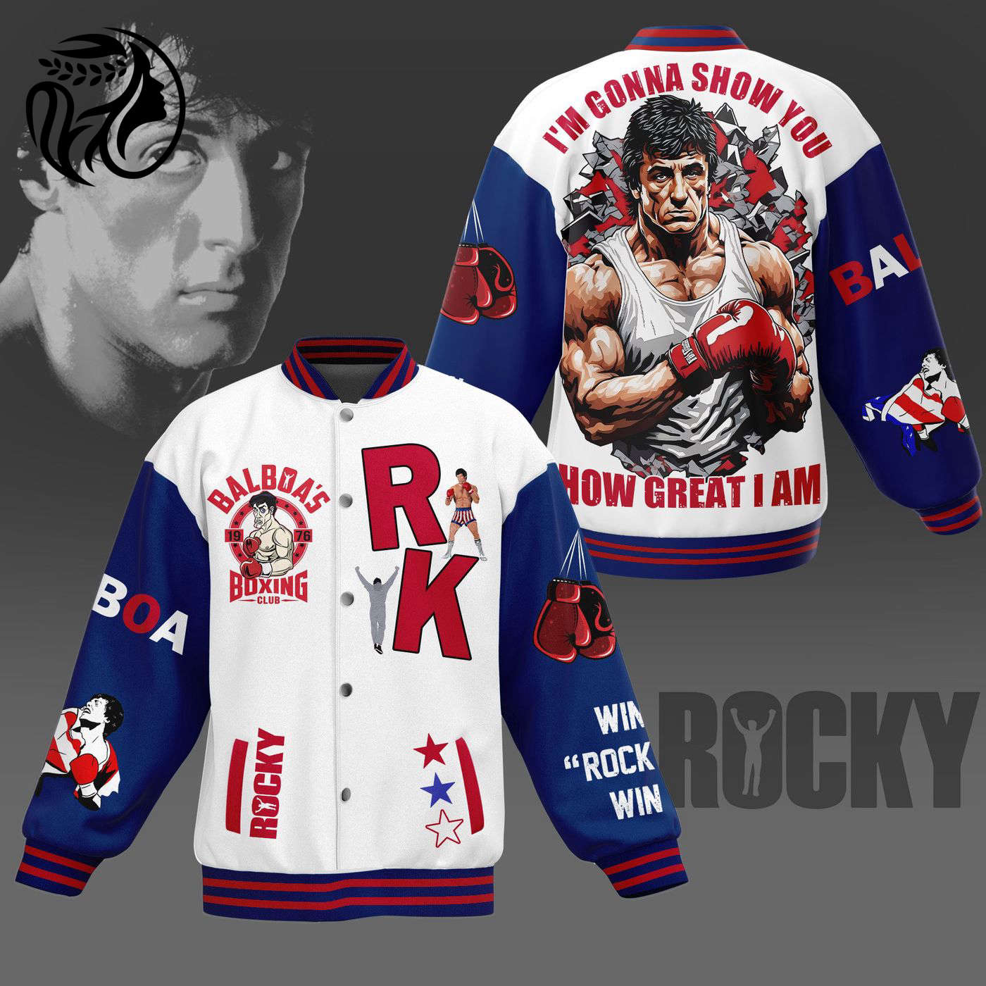 Rocky New Premium Baseball Jacket Gift For Fan