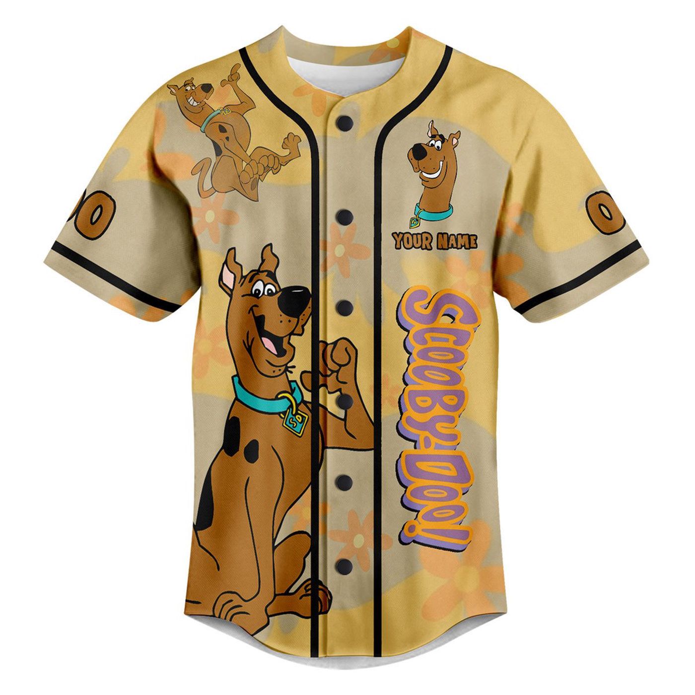 Scooby-DooBaseball Jersey For Men Women And Kids Gift