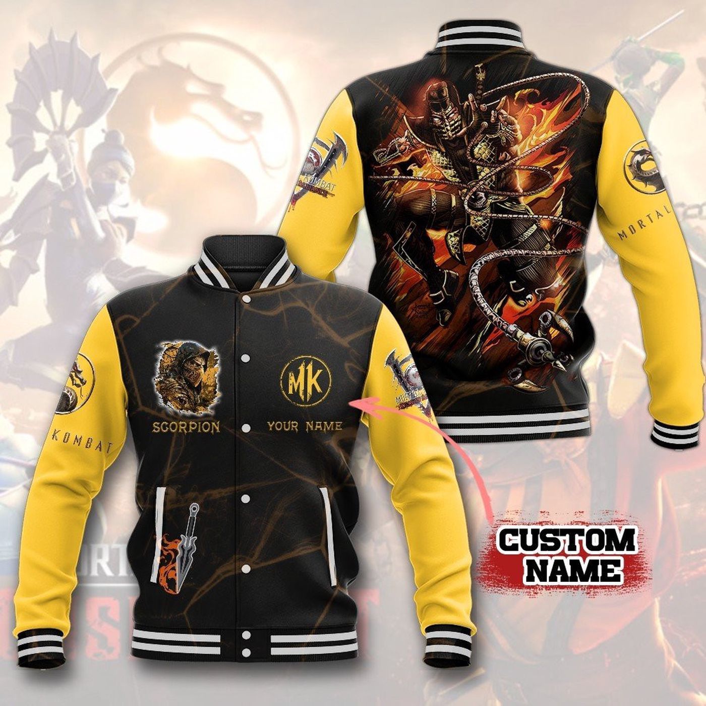 Scorpion New Premium Baseball Jacket Gift For Fan