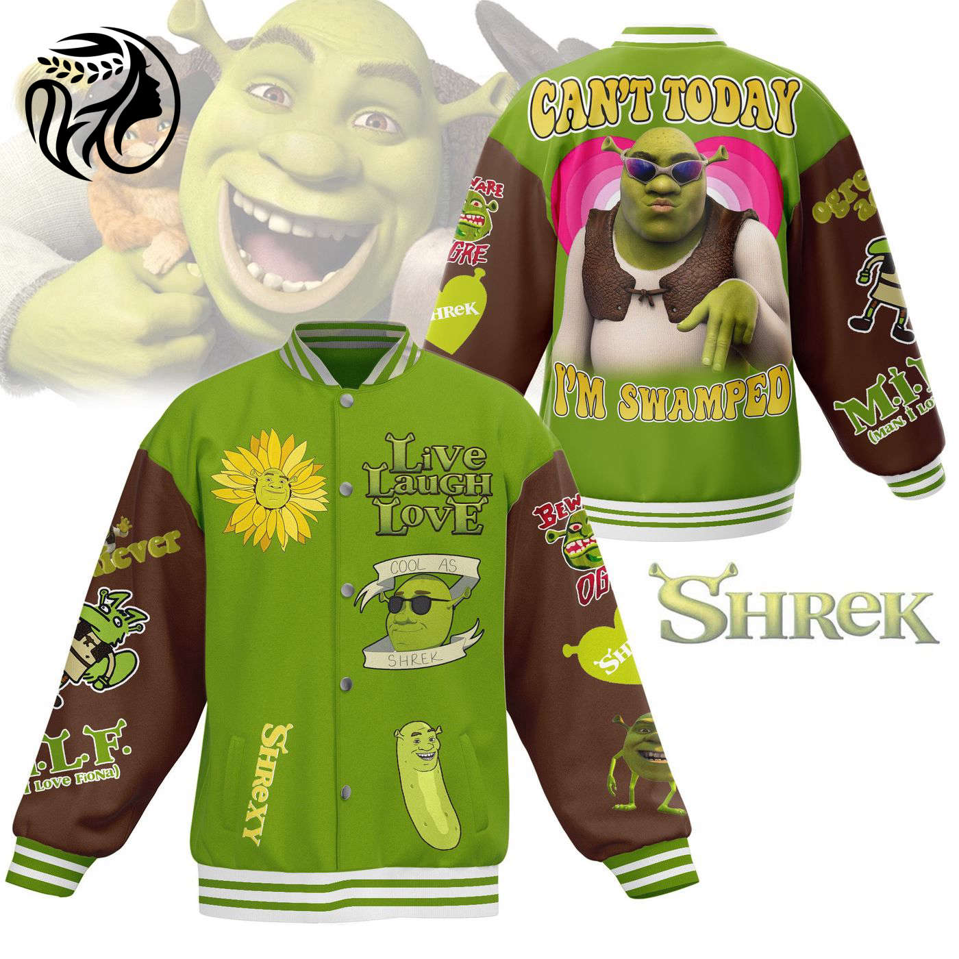 Shrek New Premium Baseball Jacket Gift For Fan