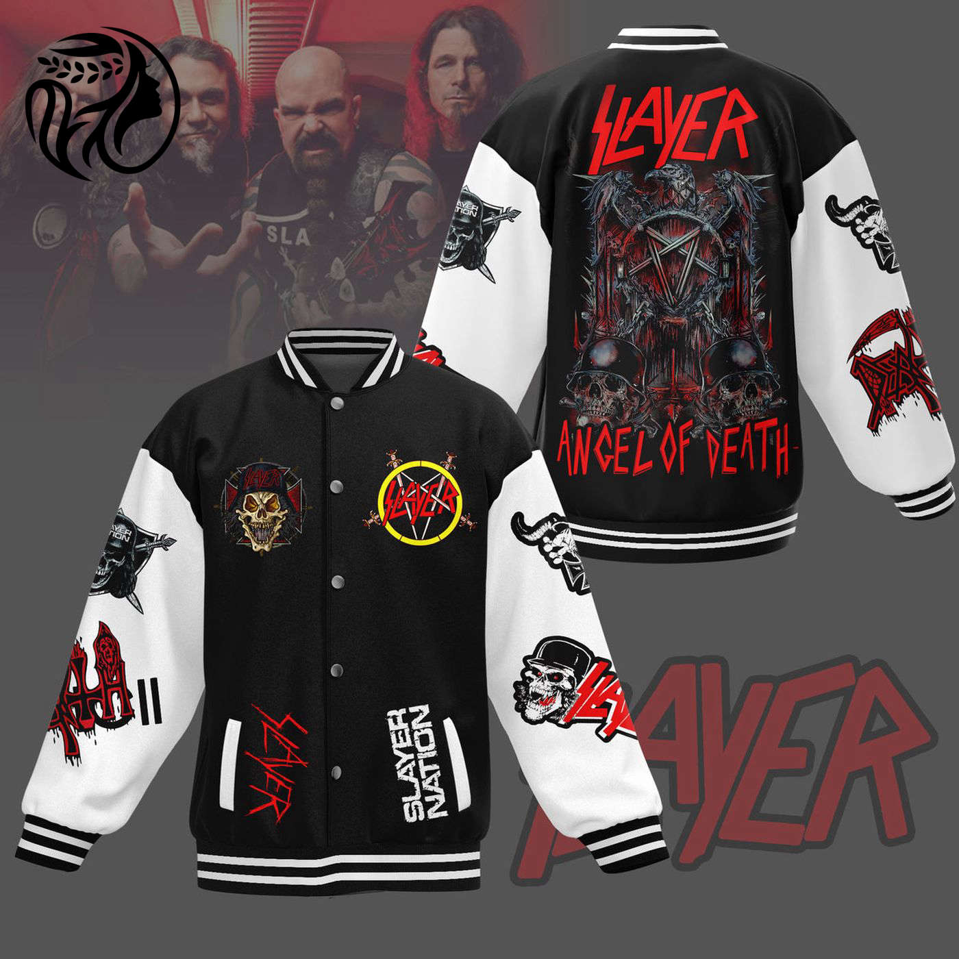 Slayer New Premium Baseball Jacket Gift For Fan