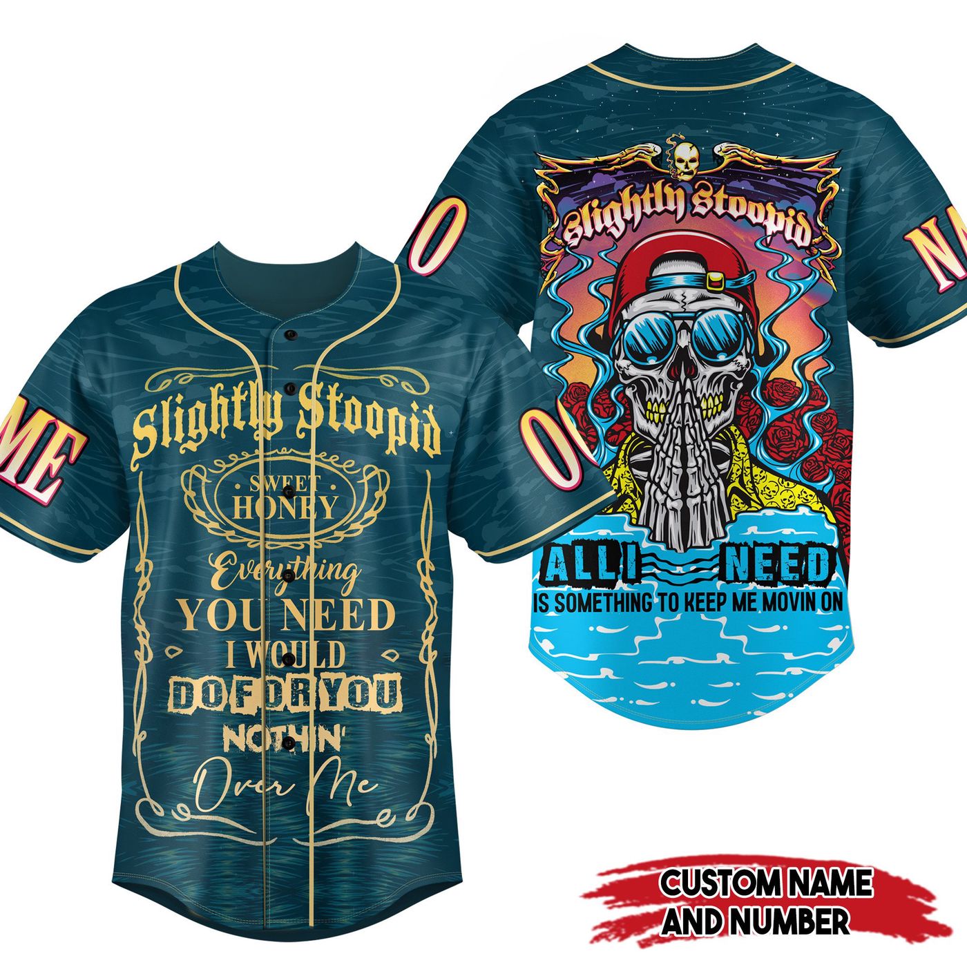 Slightly Stoopid Baseball Jersey For Men Women And Kids Gift