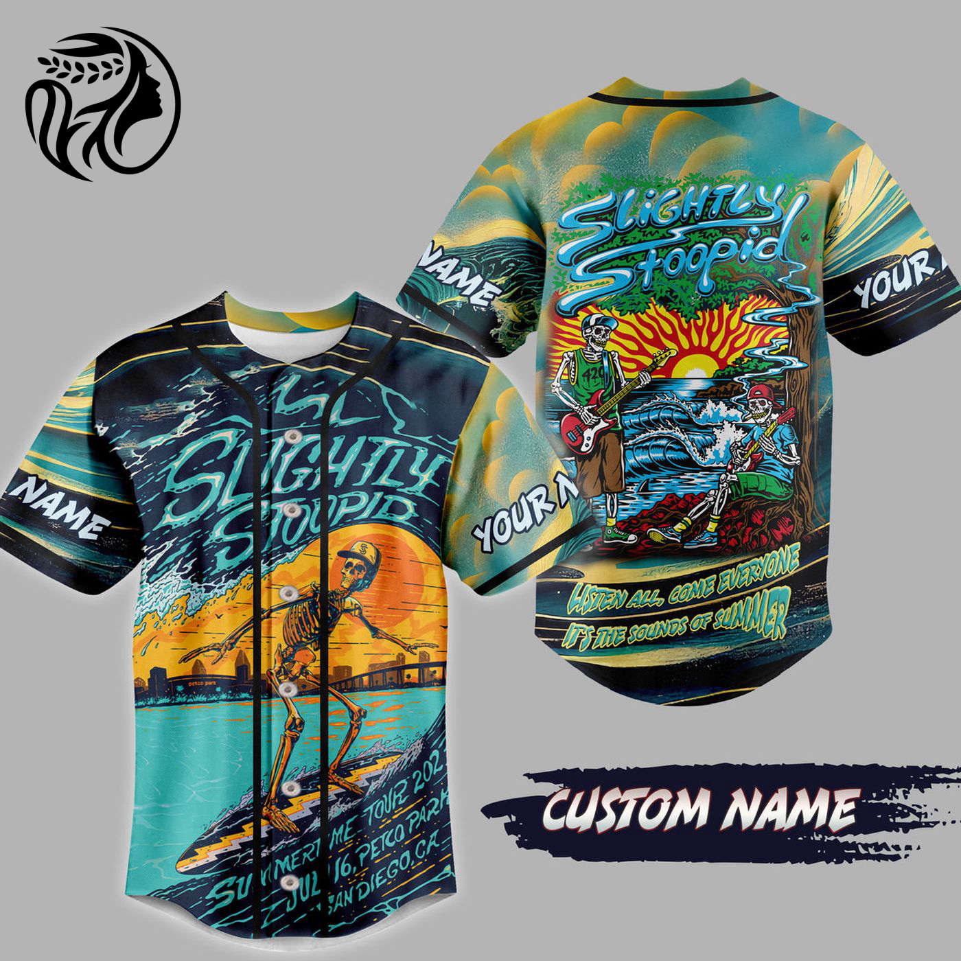 Slightly Stoopid Baseball Jersey For Men Women And Kids Gift
