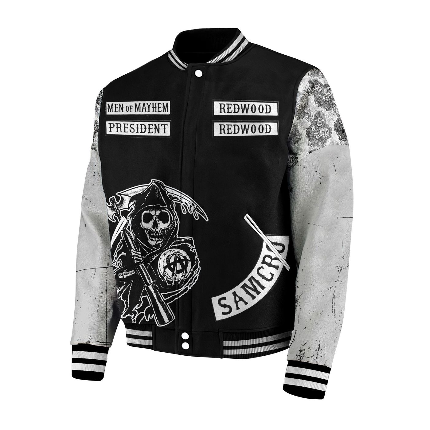 Sons of Anarchy New Premium Baseball Jacket Gift For Fan Sons of Anarchy New Premium Baseball Jacket Gift For Fan