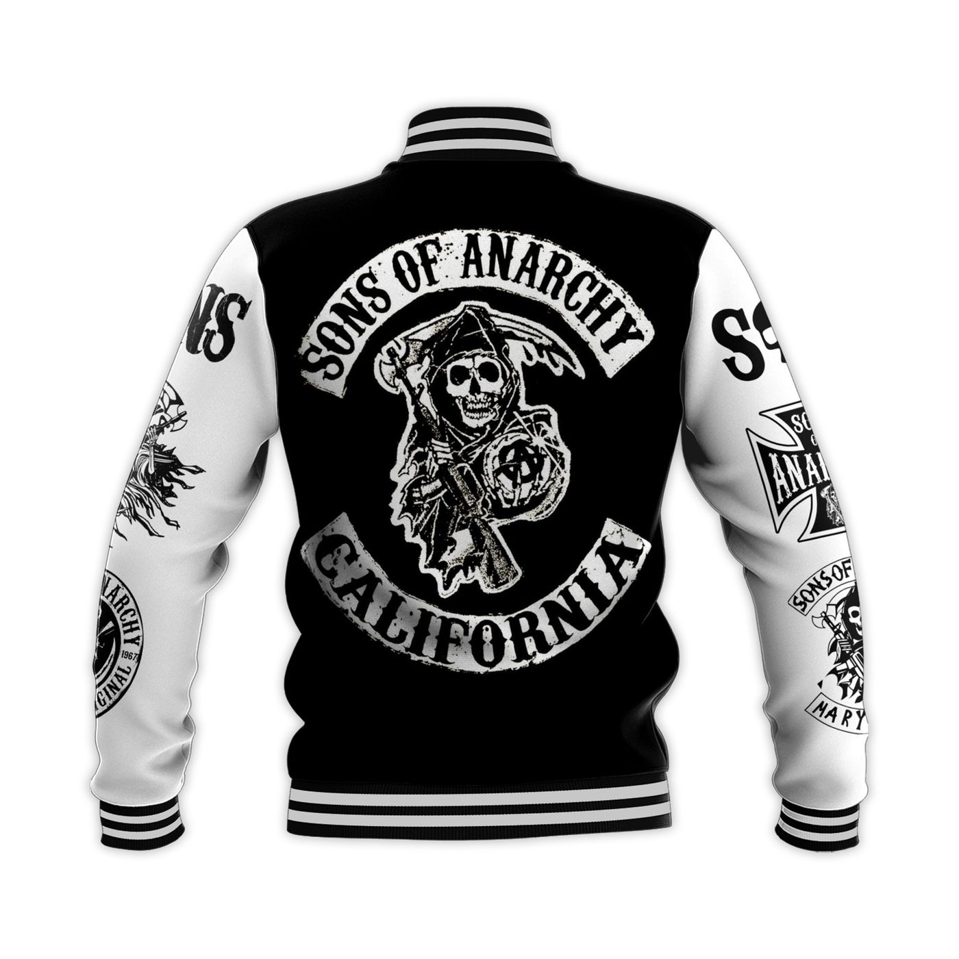 Sons of Anarchy New Premium Baseball Jacket Gift For Fan Sons of Anarchy New Premium Baseball Jacket Gift For Fan