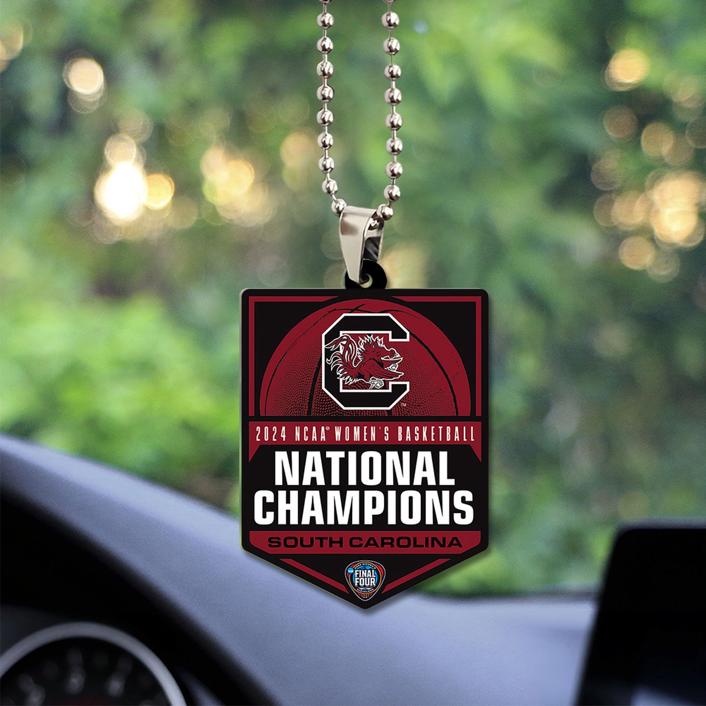 South Carolina Gamecocks Women’s Basketball Custom Shape 2-sided Acrylic Car Ornament – TANTN 5761