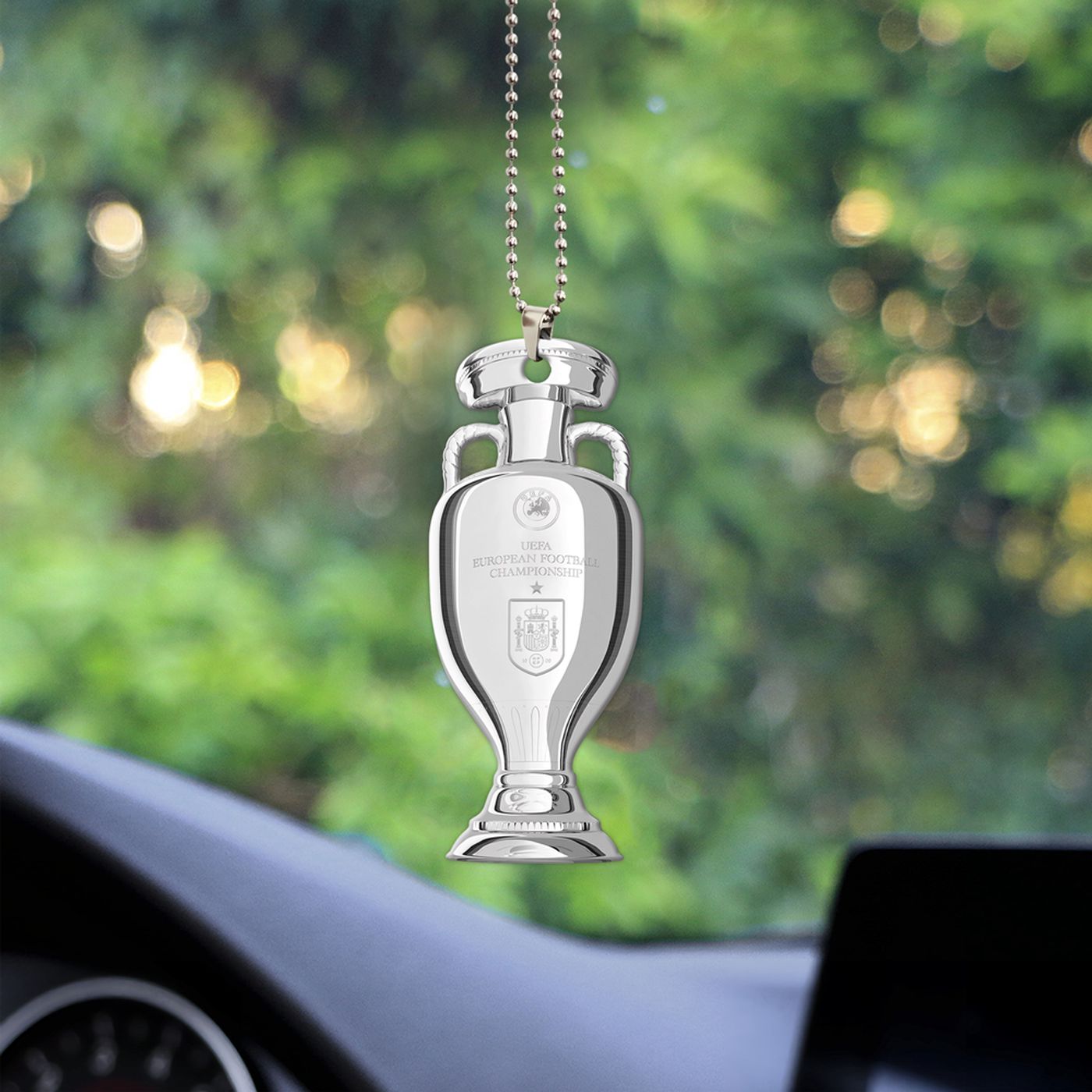 Spain National Football Team Custom Shape-sided Acrylic Car Ornament