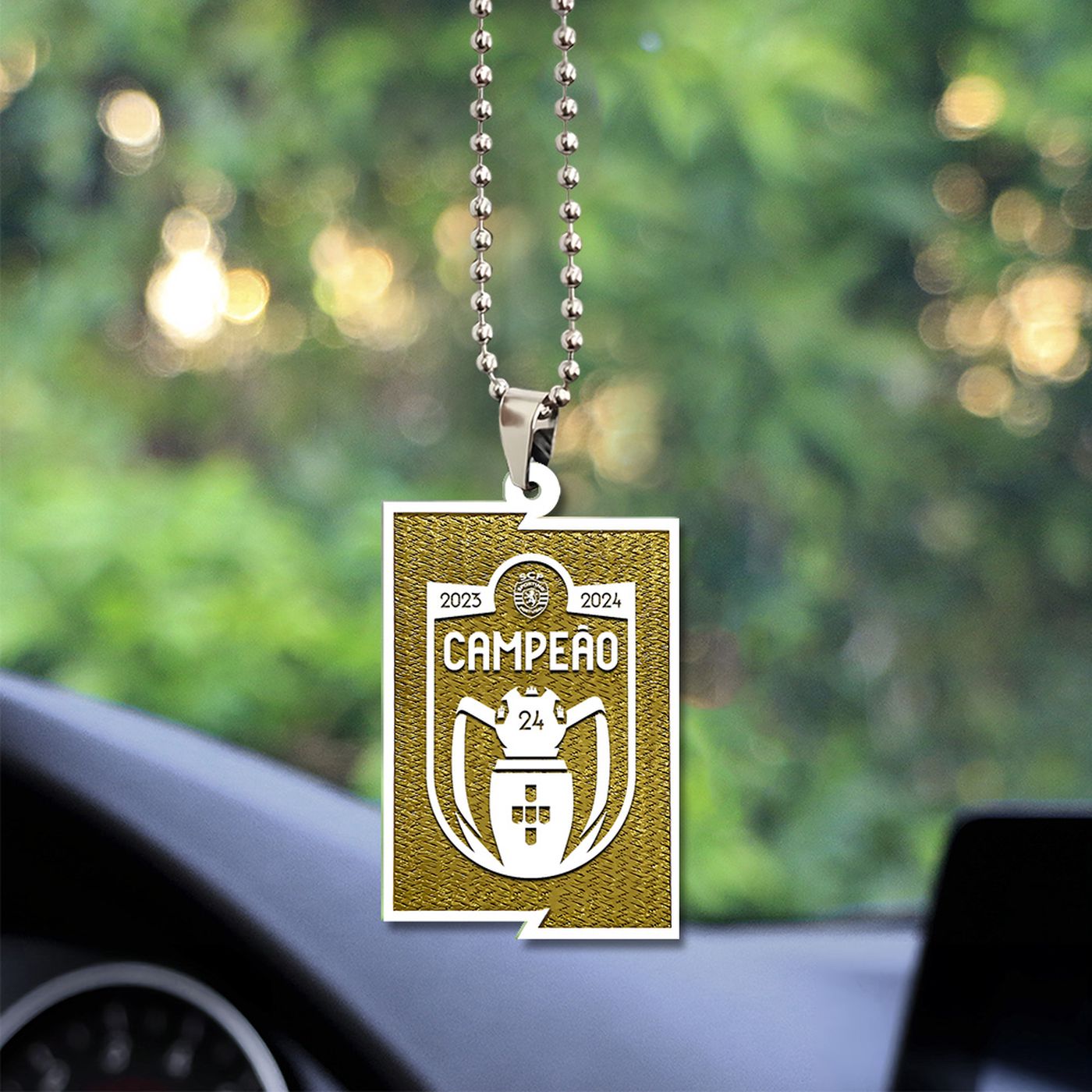 Sporting CP Custom Shape-sided Acrylic Car Ornament Gift
