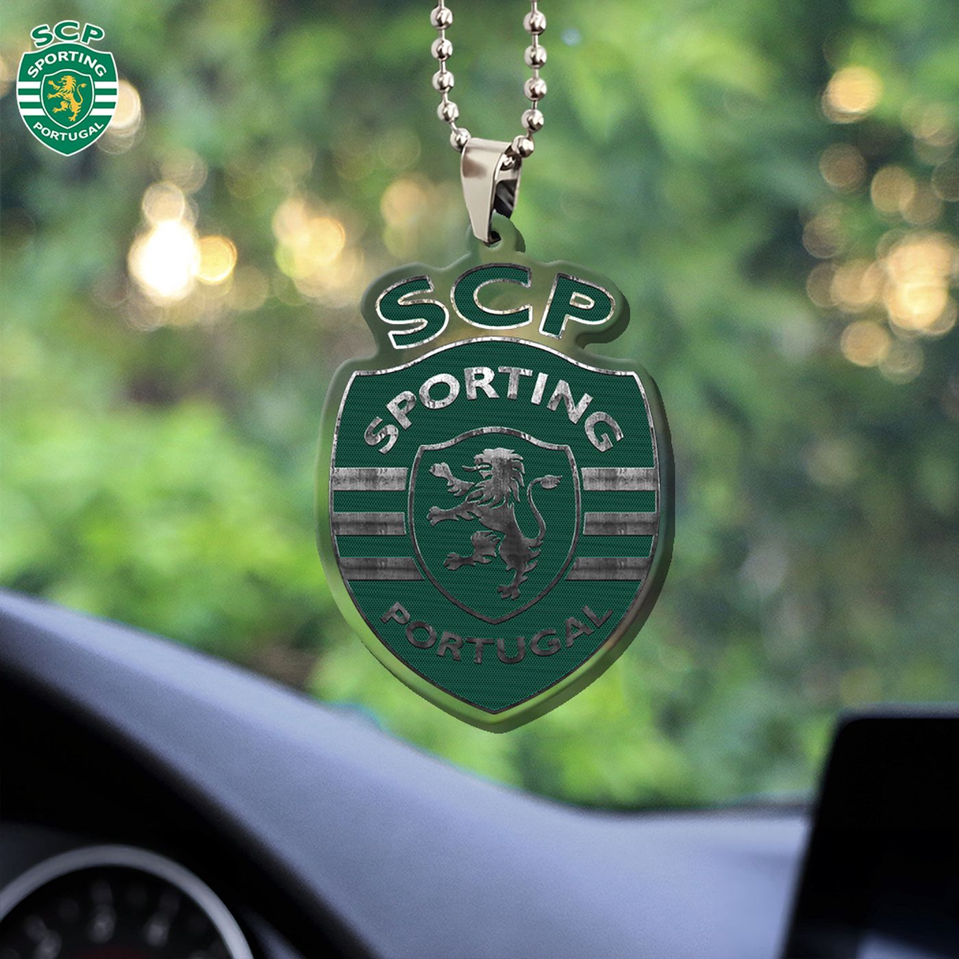 Sporting CP Custom shape Clear-sided Acrylic Car Ornament Gift Sporting CP Custom shape Clear-sided Acrylic Car Ornament Gift