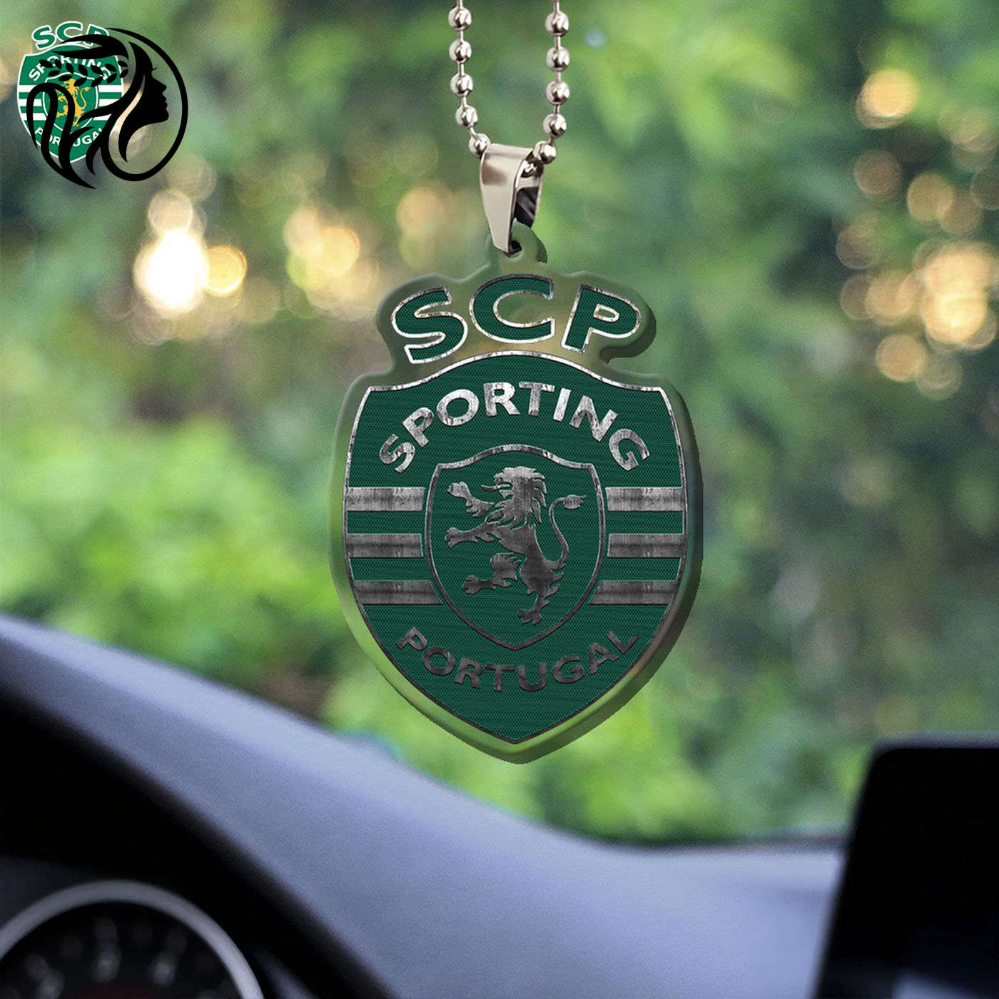 Sporting CP Custom shape Clear-sided Acrylic Car Ornament Gift