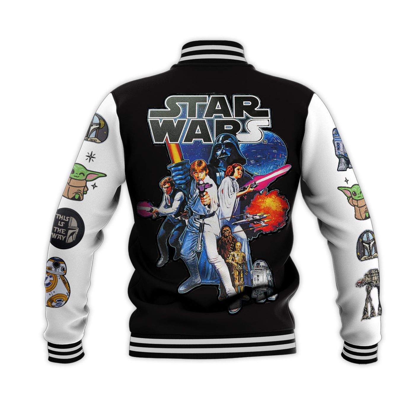 Star Wars New Premium Baseball Jacket Gift For Fan Star Wars New Premium Baseball Jacket Gift For Fan