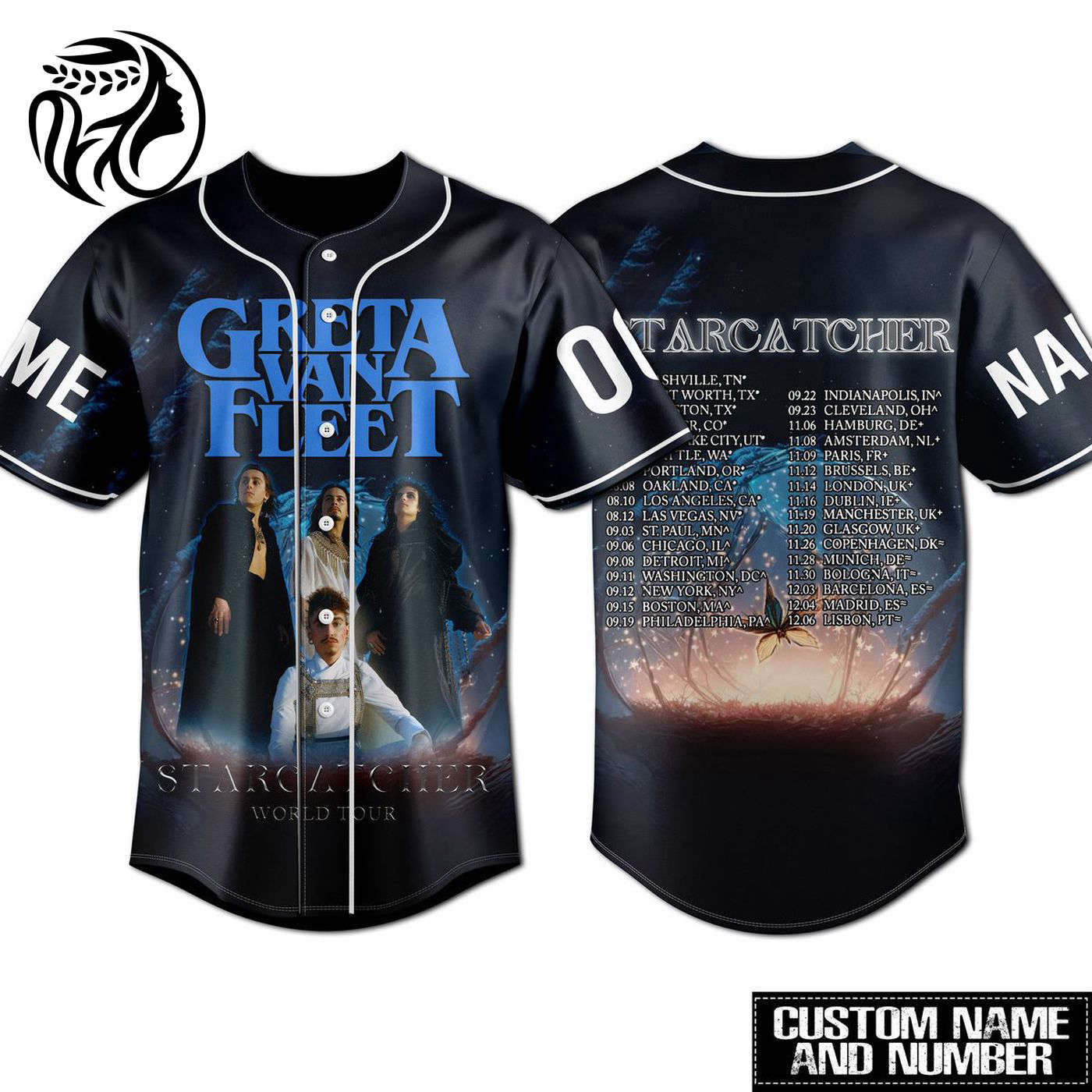 Starcatcher Greta Van Flee Baseball Jersey For Men Women And Kids Gift