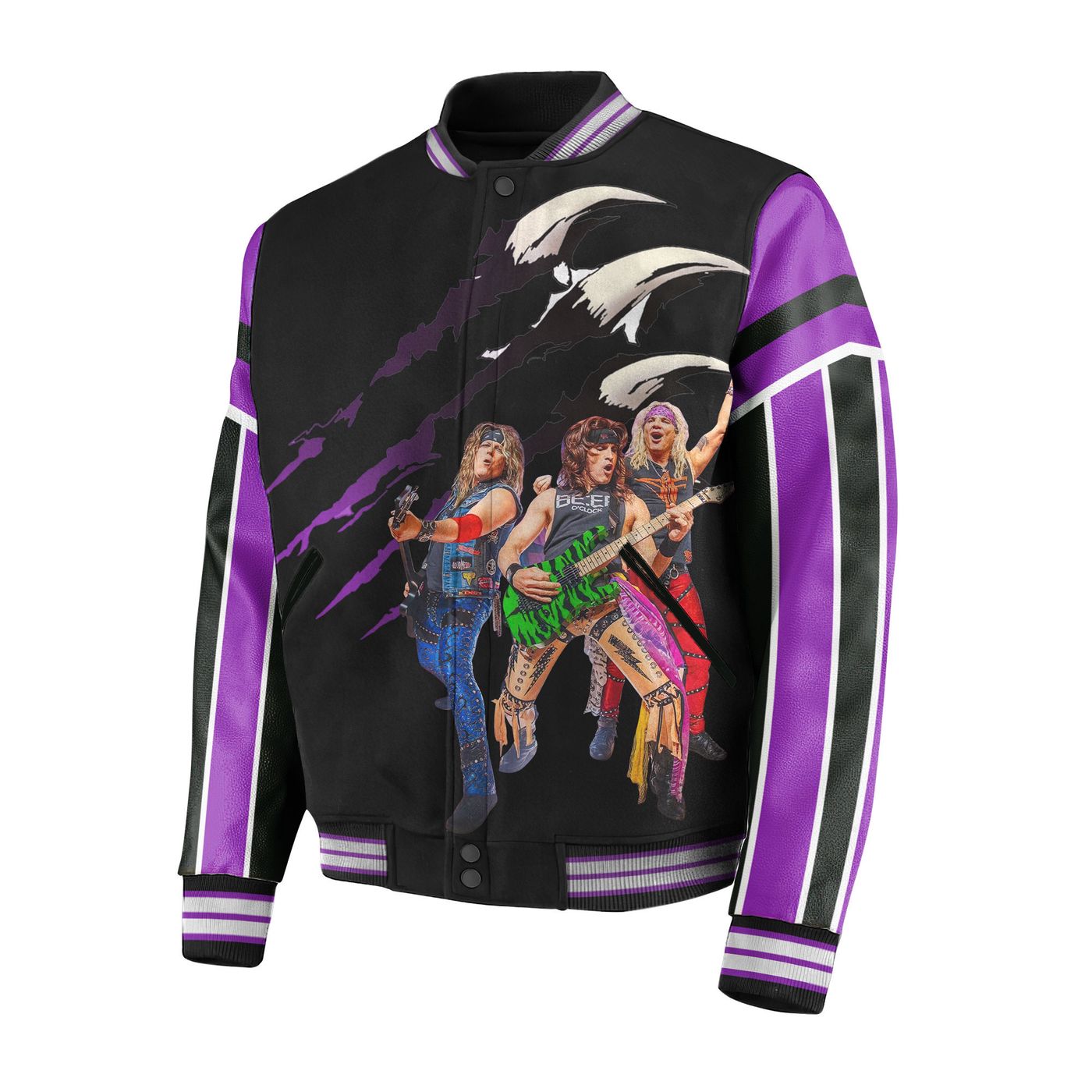 Steel Panther Pink New Premium Baseball Jacket Gift For Fan Steel Panther Pink New Premium Baseball Jacket Gift For Fan
